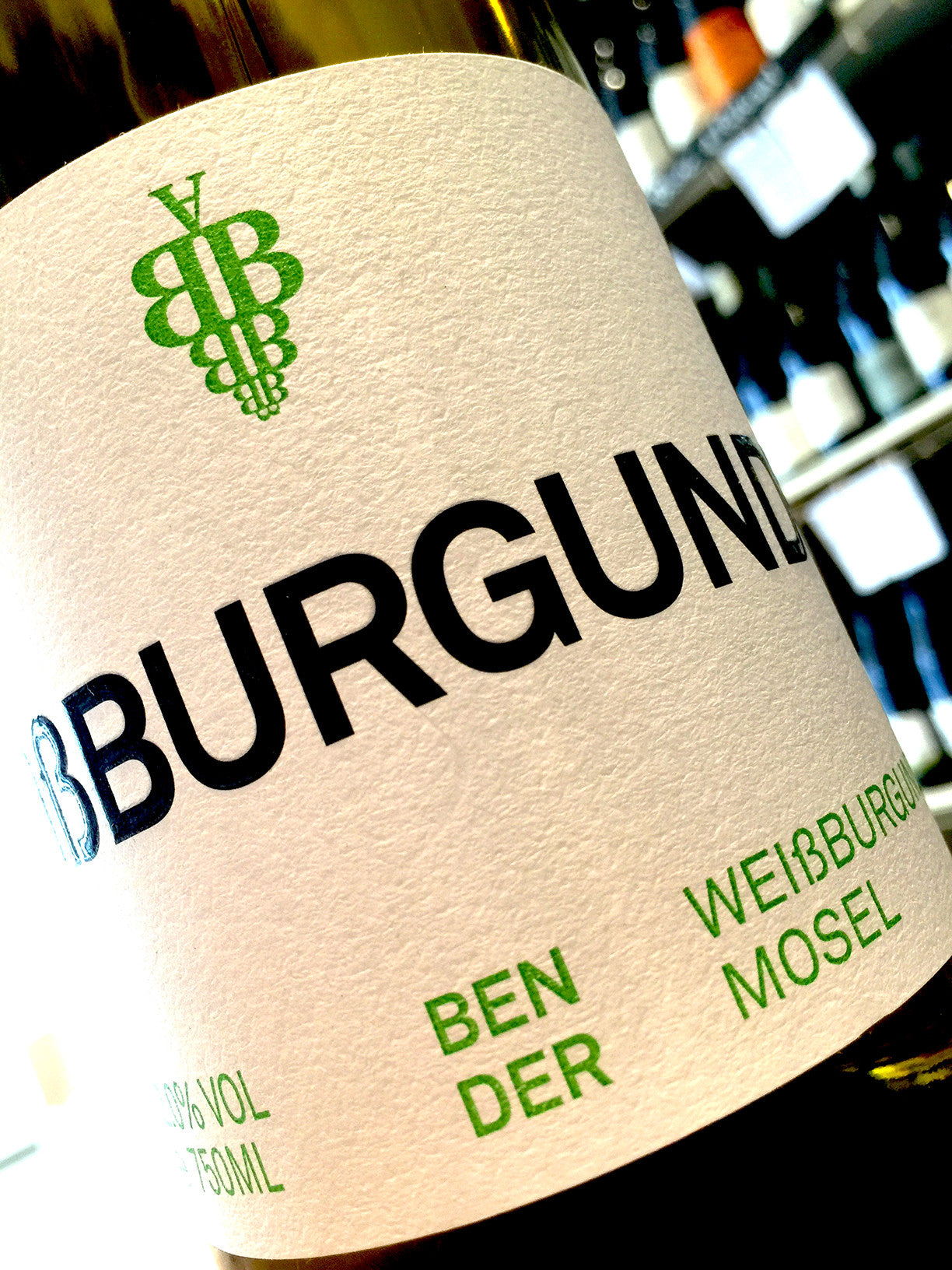 Andreas Bender Weisburgunder 2015 75cl