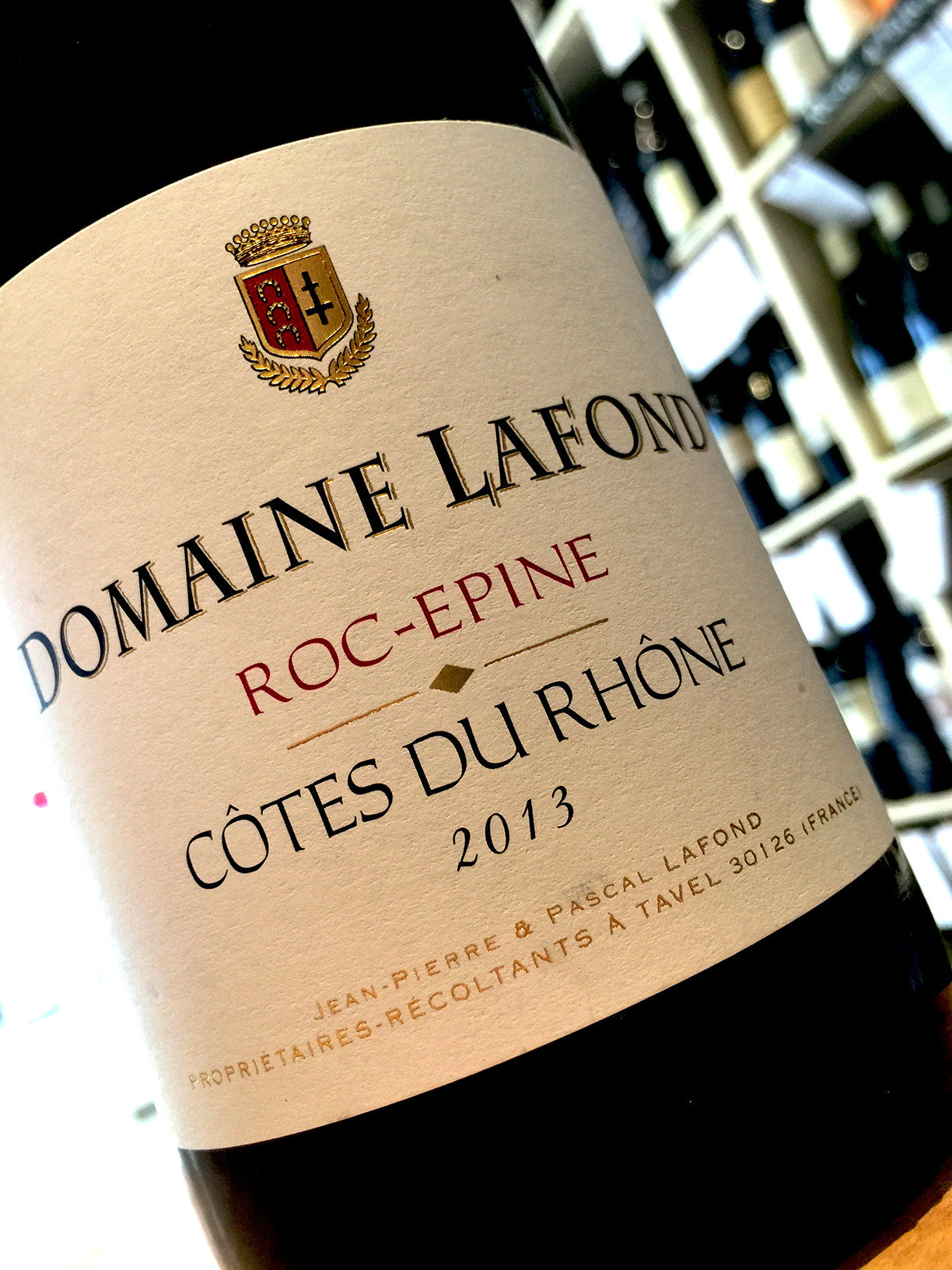 Domaine Lafond Roc-Epine Cotes du Rhone Rouge 2013 75cl