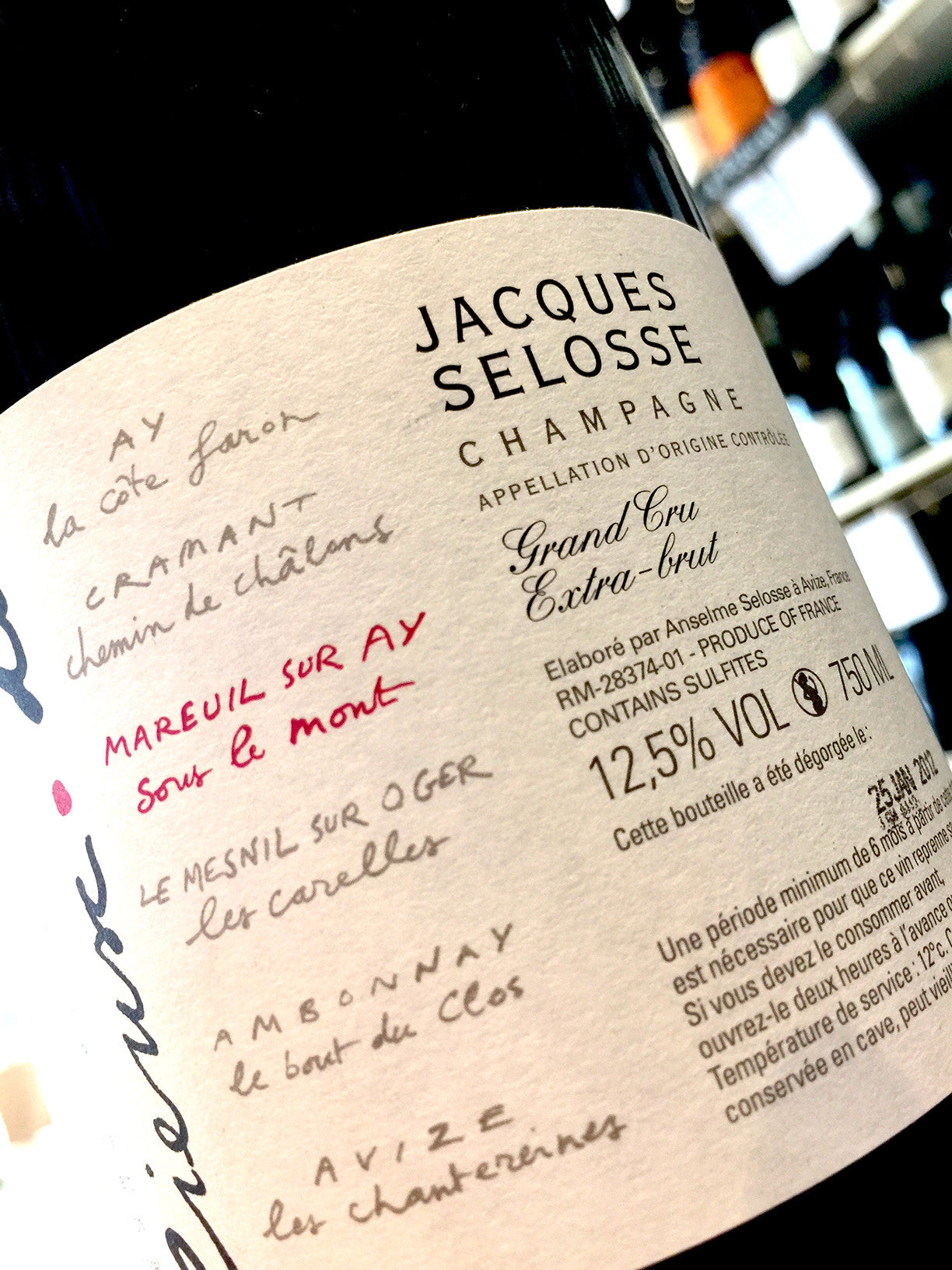 Jacques Selosse Bout de Clou 75cl