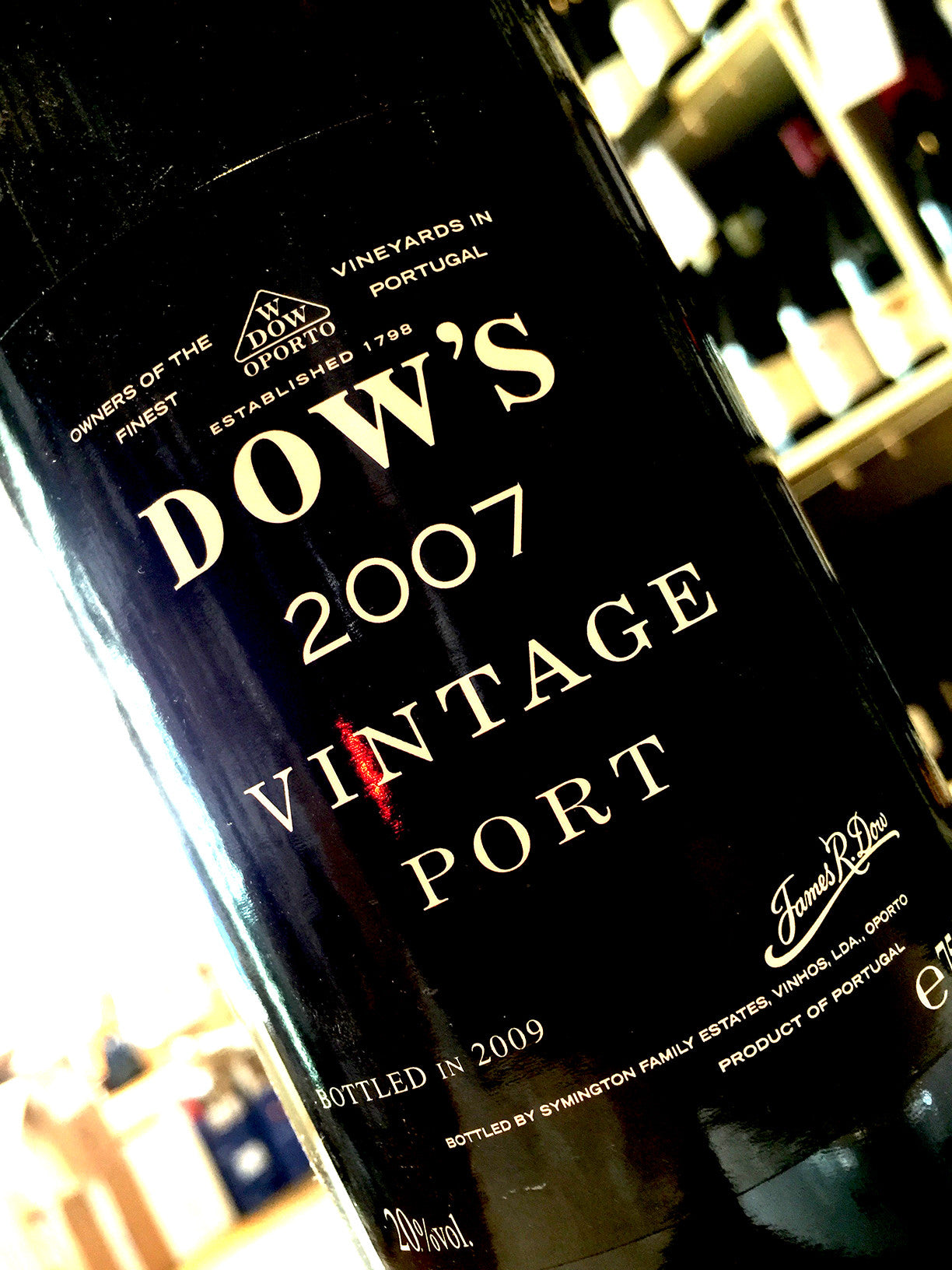 Dows Vintage 2007 75cl