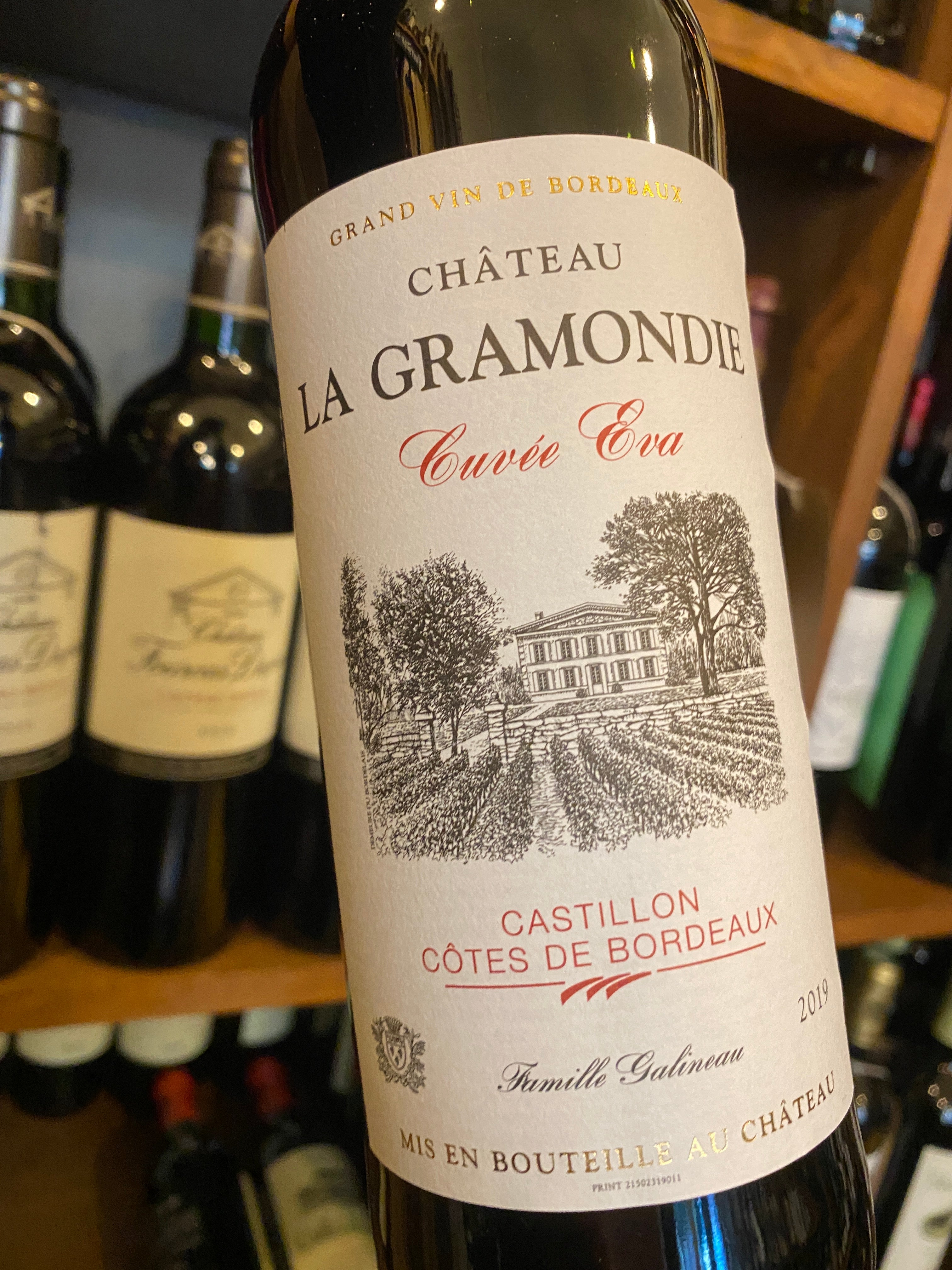 Chateau La Gramondie 'Cuvee Eva' 2019 75cl