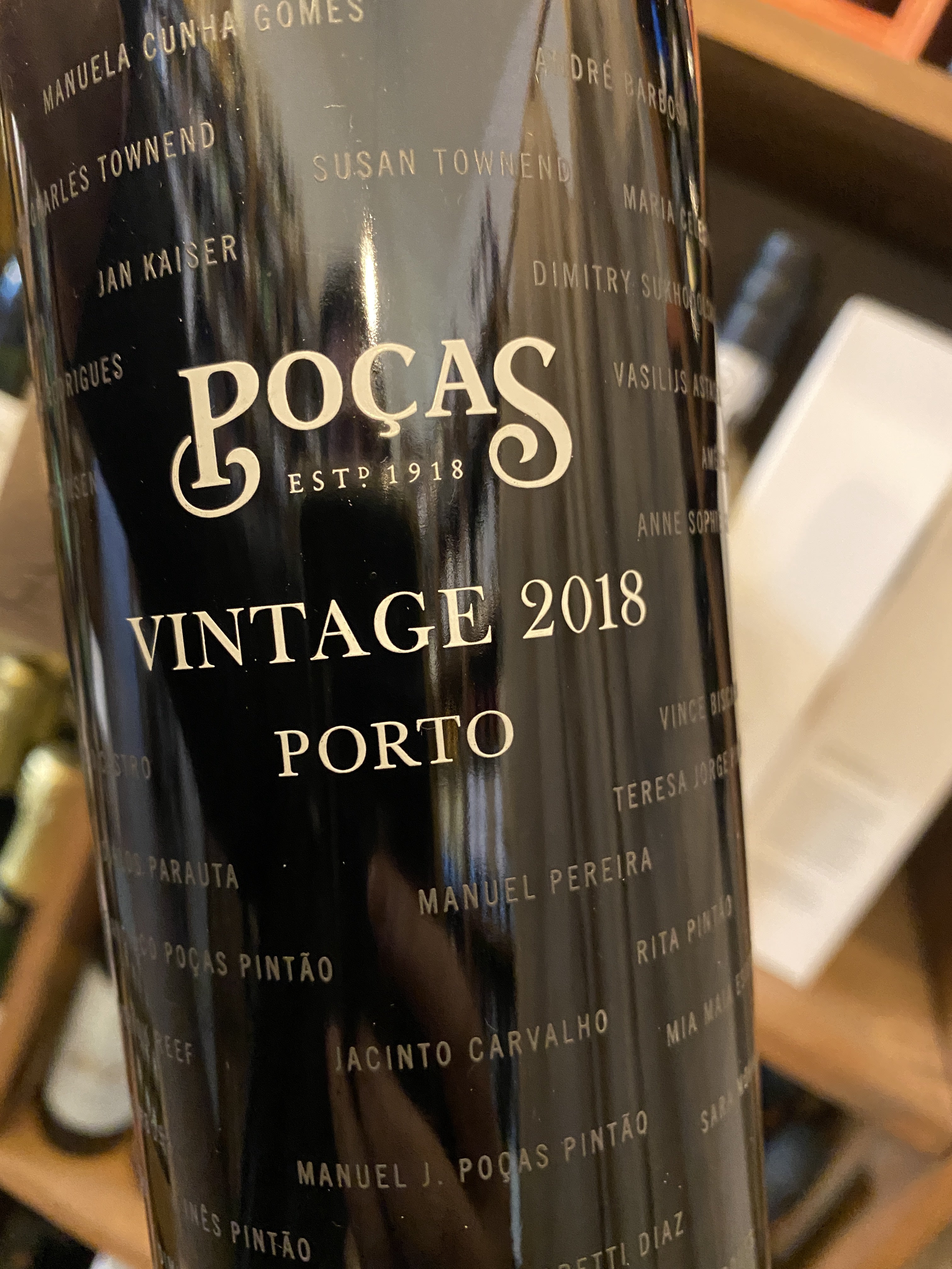 Pocas Vintage Port 2018 75cl