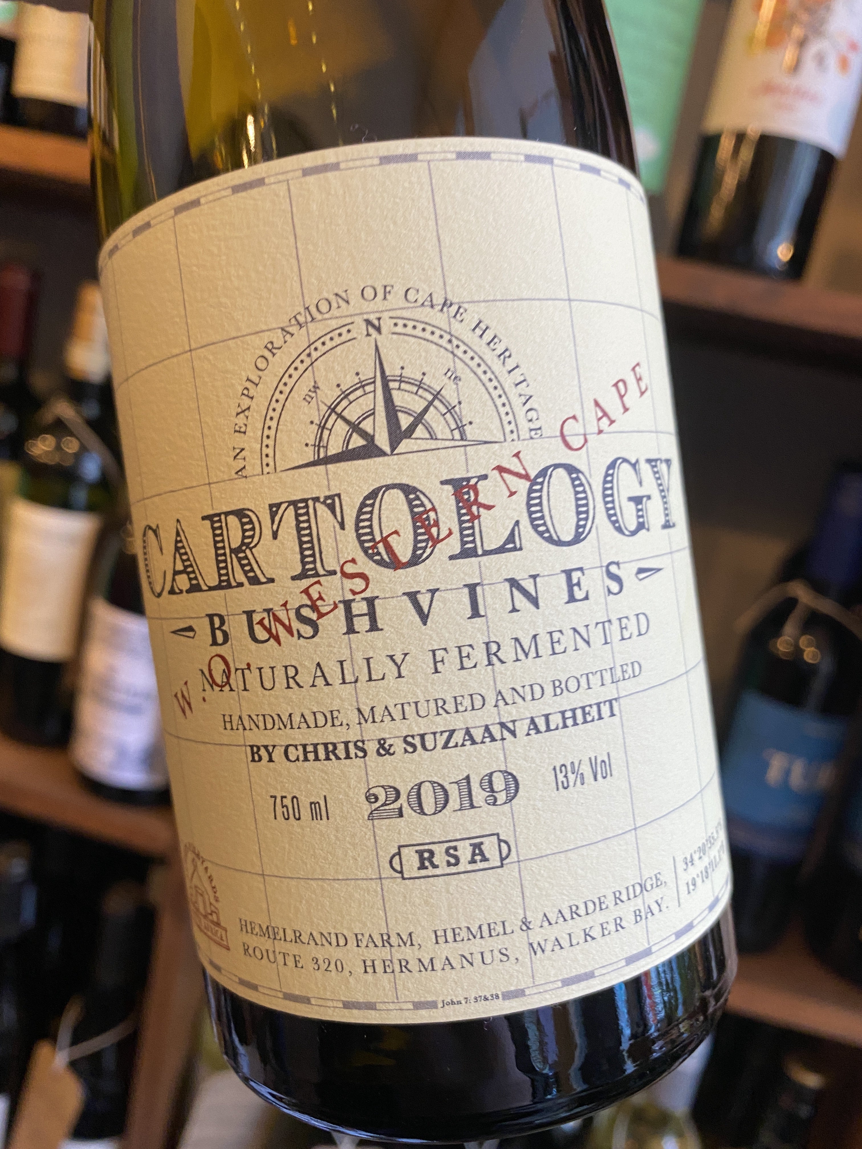 Alheit Vineyards Cartology 2019 75cl
