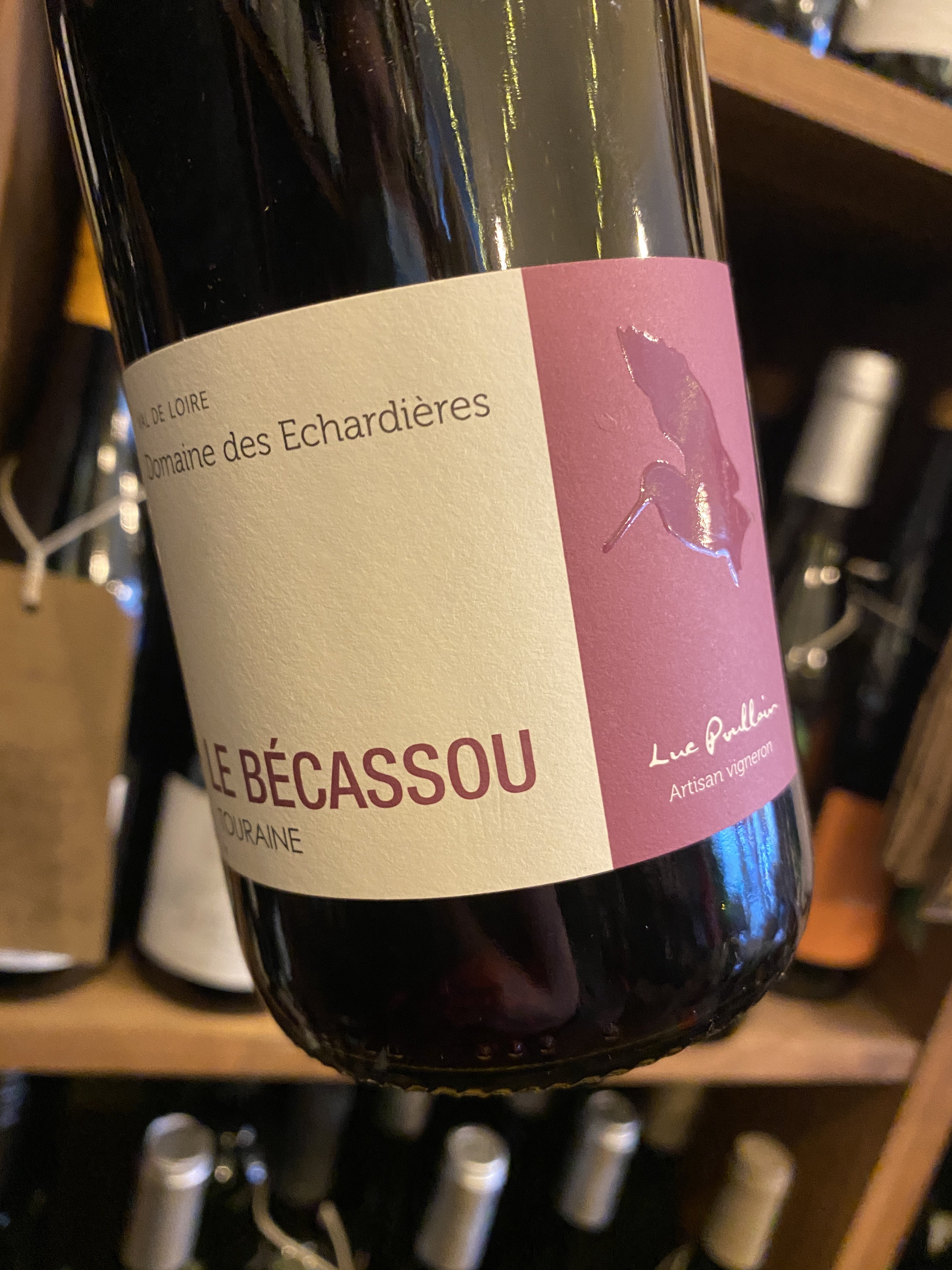 Domaine des Echardieres Le Becassou Touraine Rouge 2019 75cl