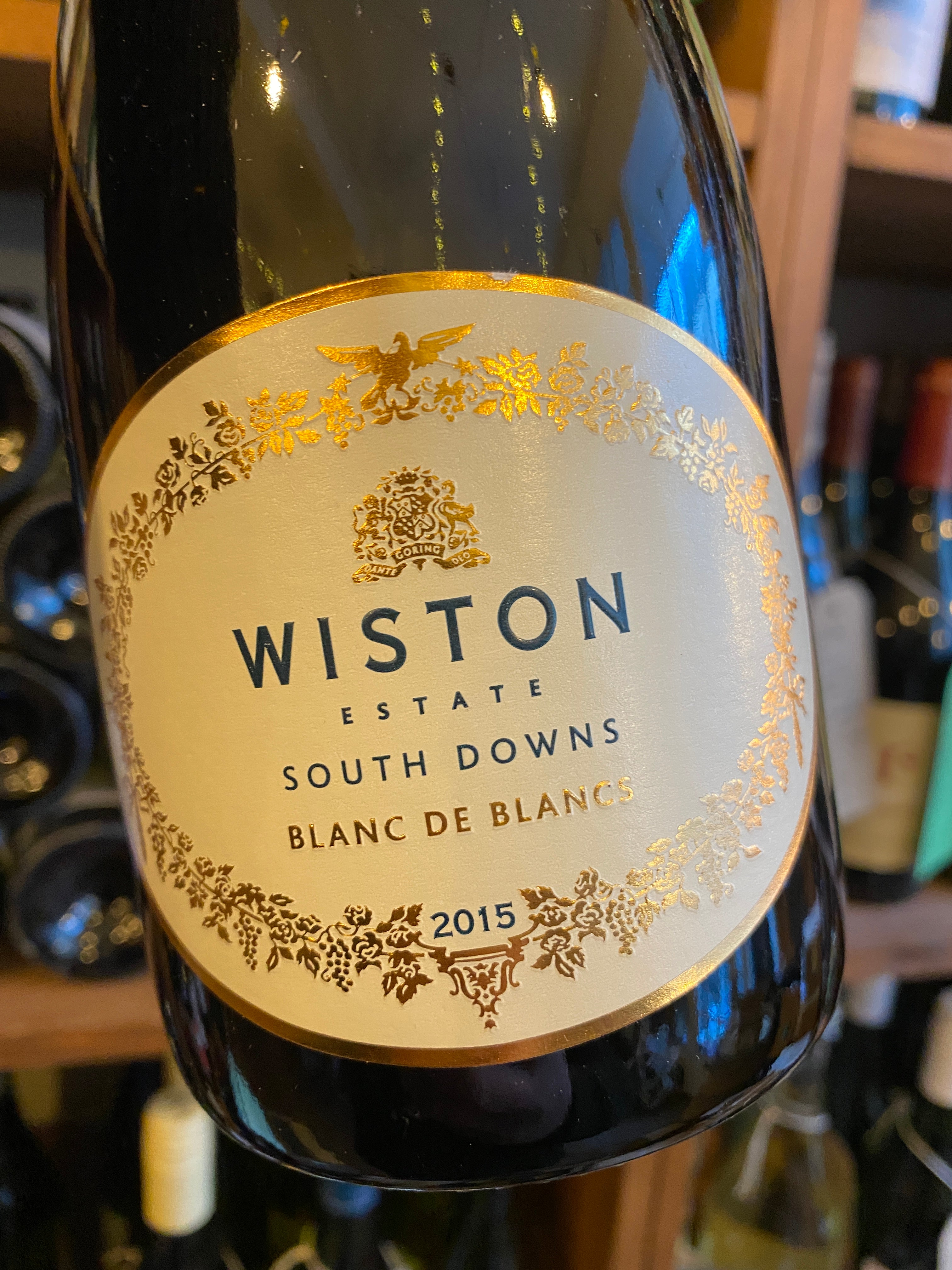 Wiston Estate Blanc de Blancs 2015 75cl