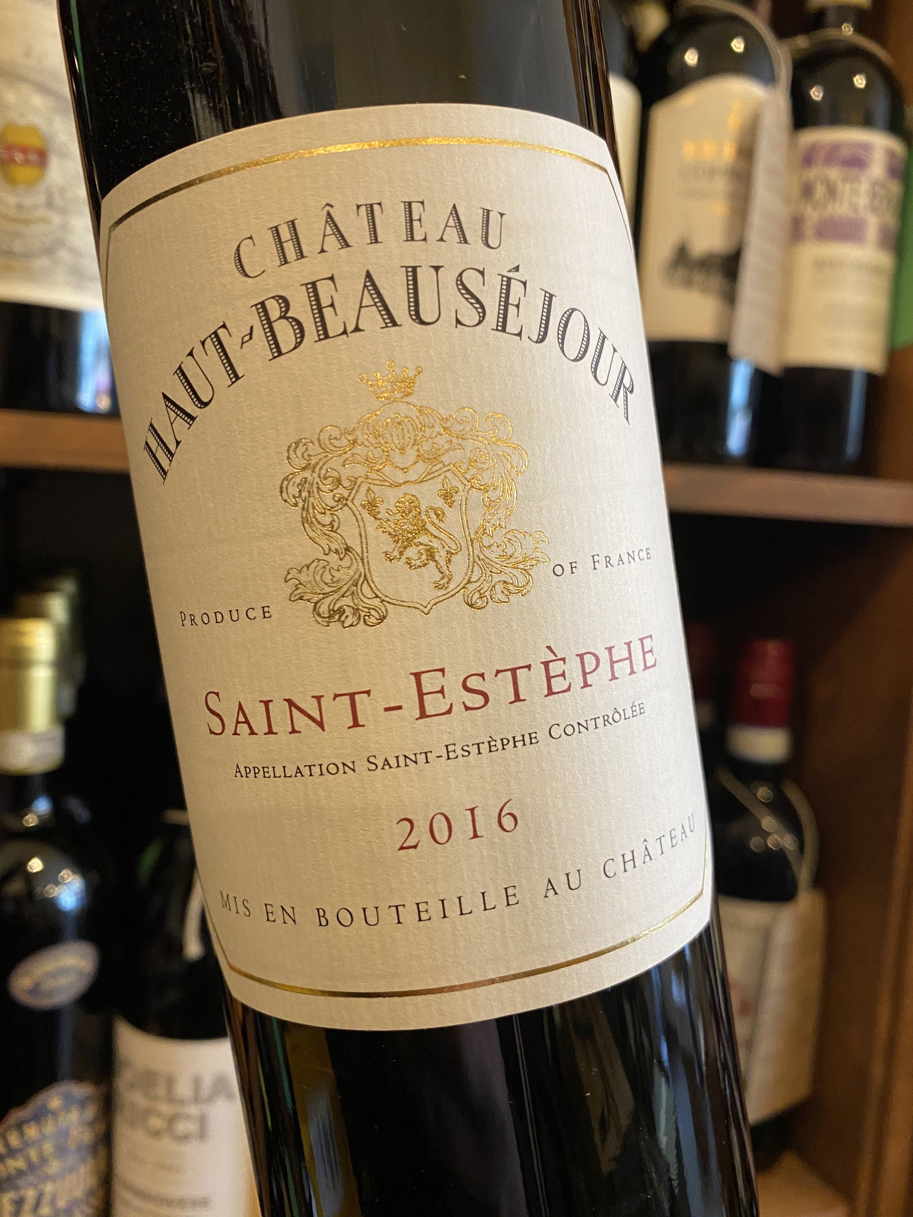Chateau Haut-Beausejour 2016 75cl