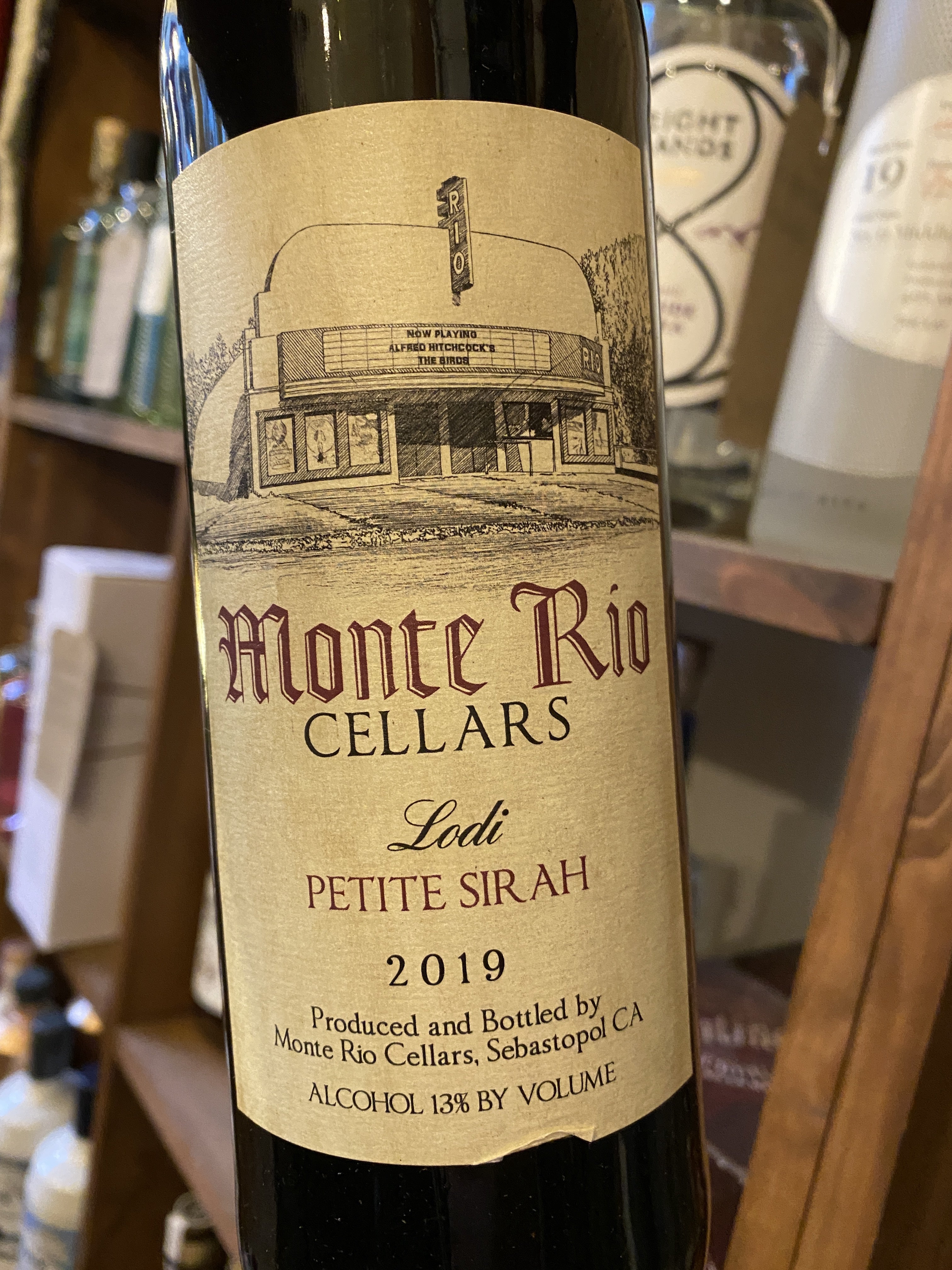 Monte Rio Cellars Petite Sirah 2019 75cl