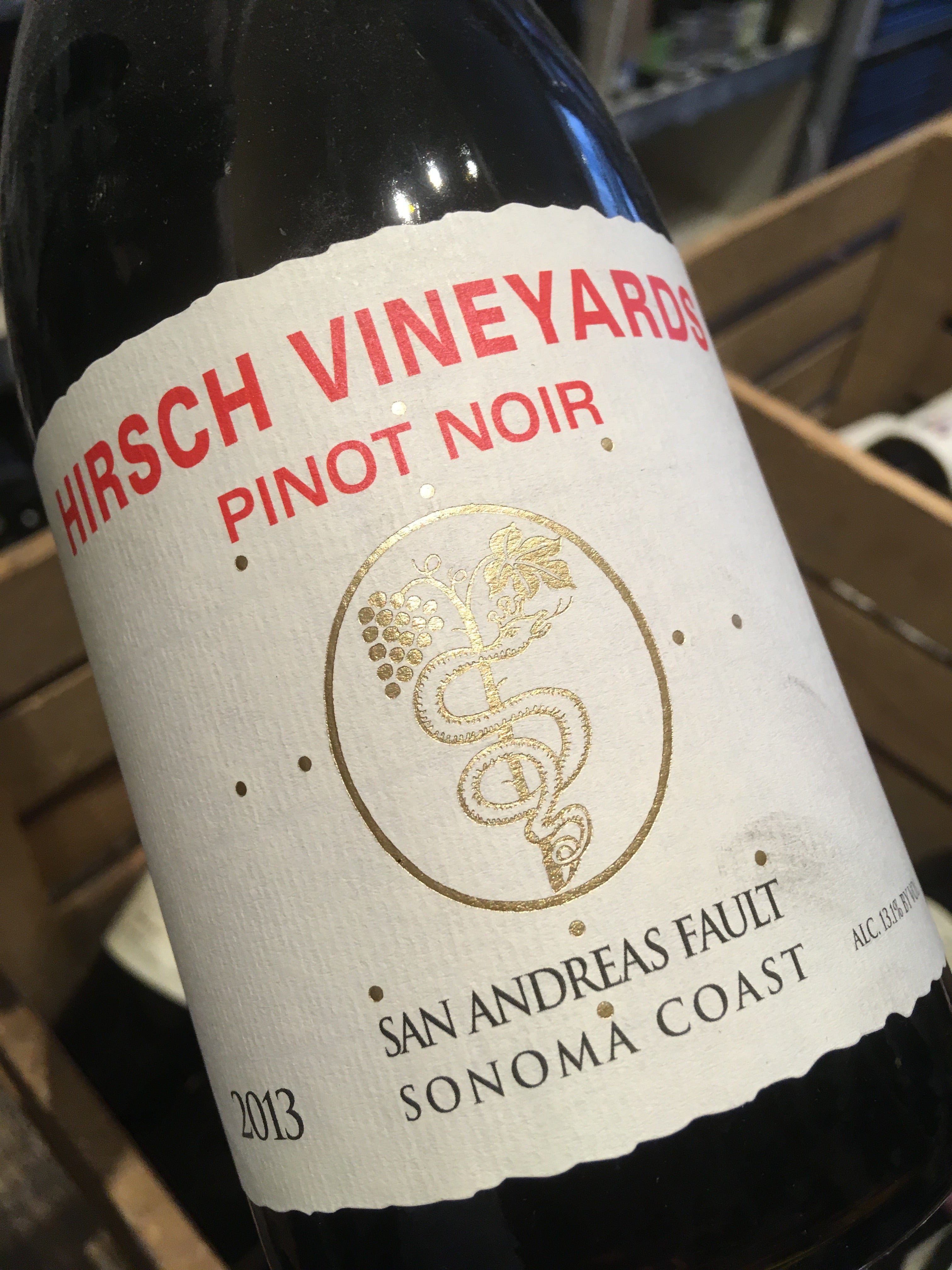 Hirsch Vineyards San Andreas Fault Pinot Noir 2013 75cl