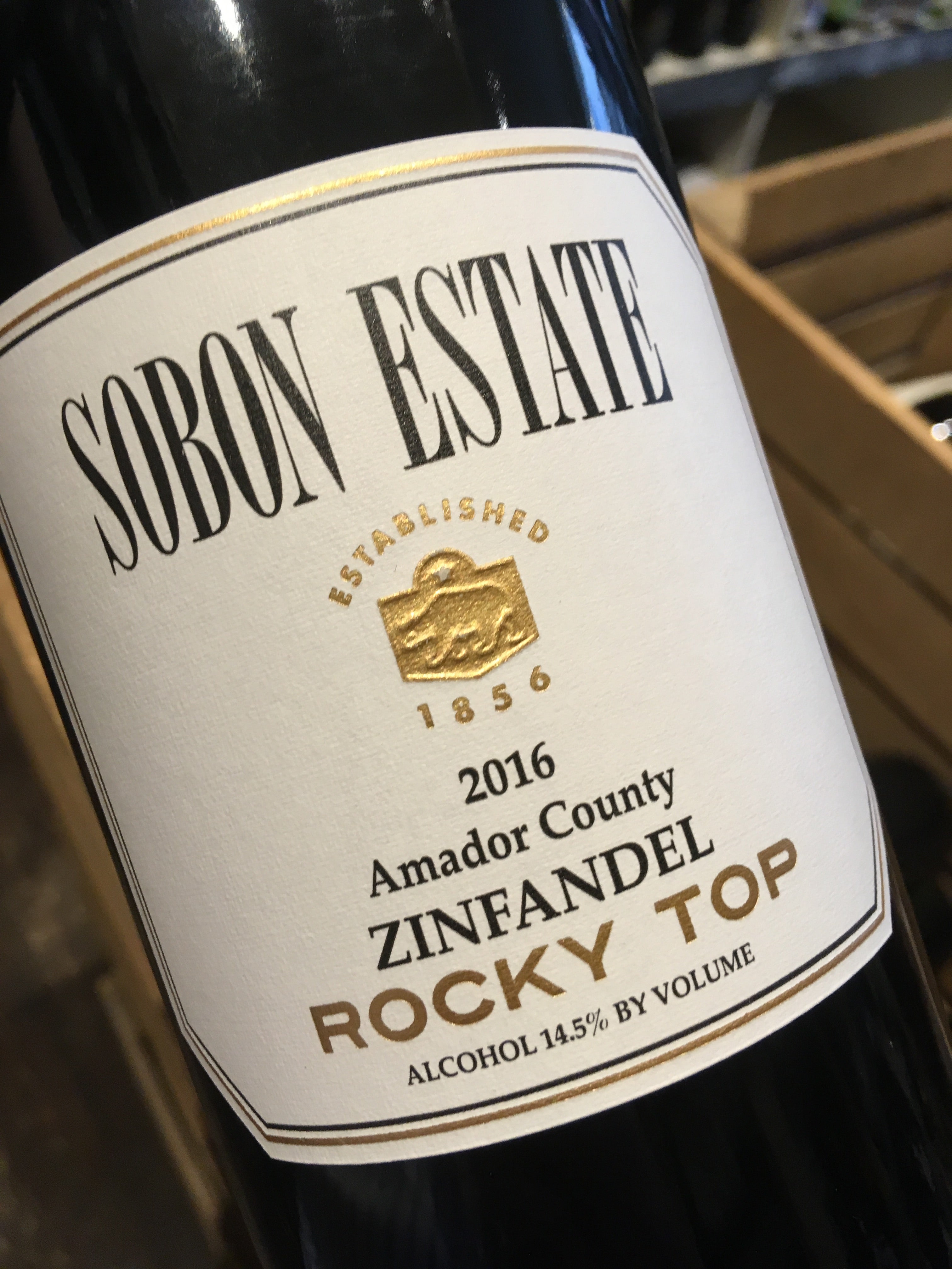 Sobon Estate Rocky Top Amador County Zinfandel 2013 75cl