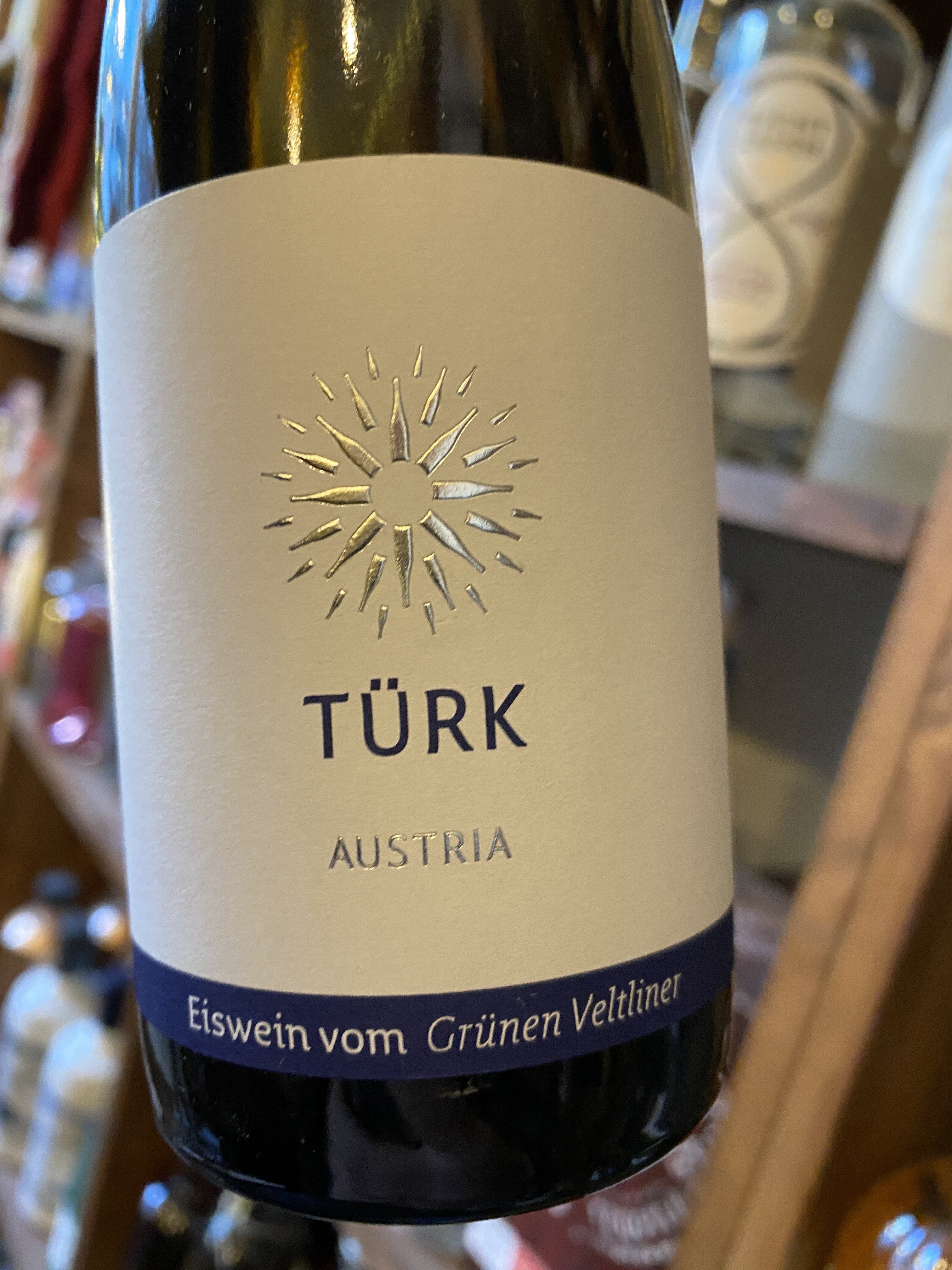Turk Eiswein vom Gruner Veltliner 2018 37.5cl