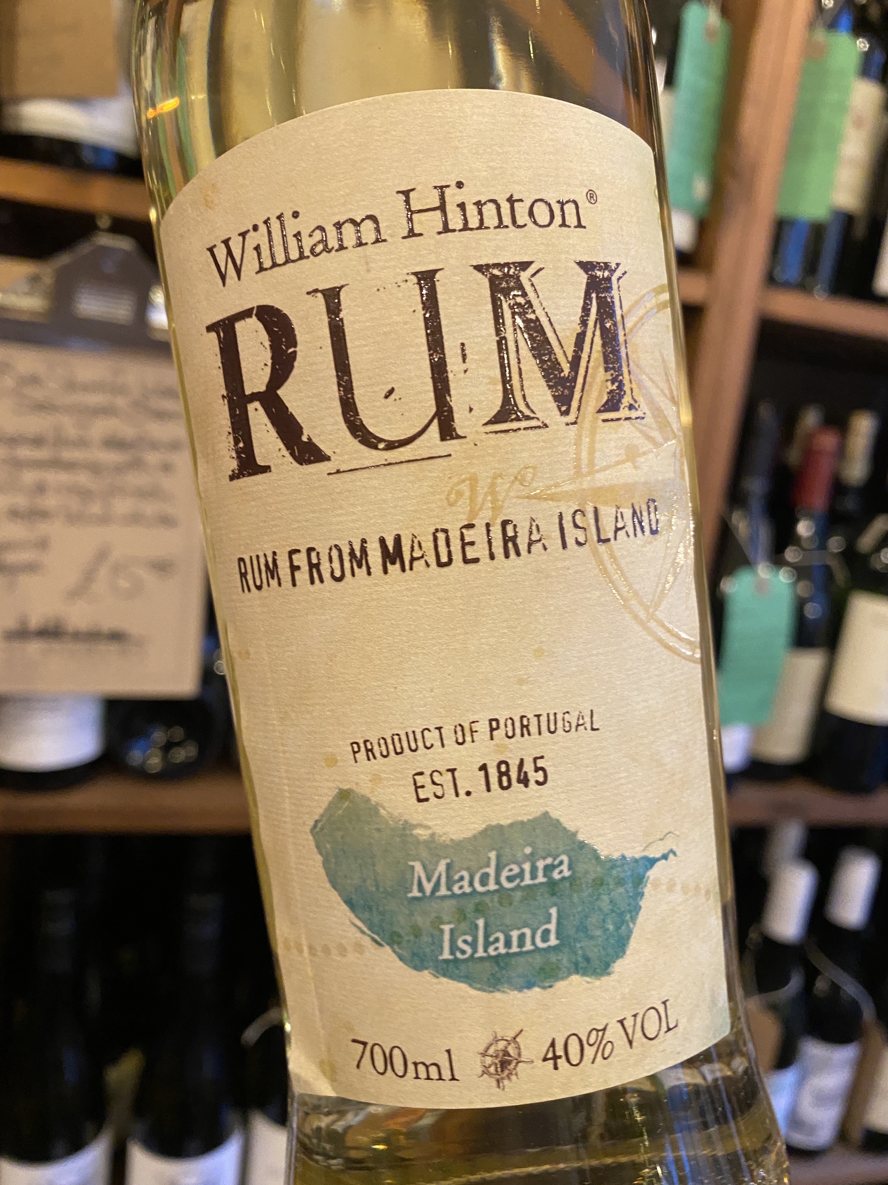 William Hinton Rum 700mL 42% 限定版 William Hinton Rum 700mL