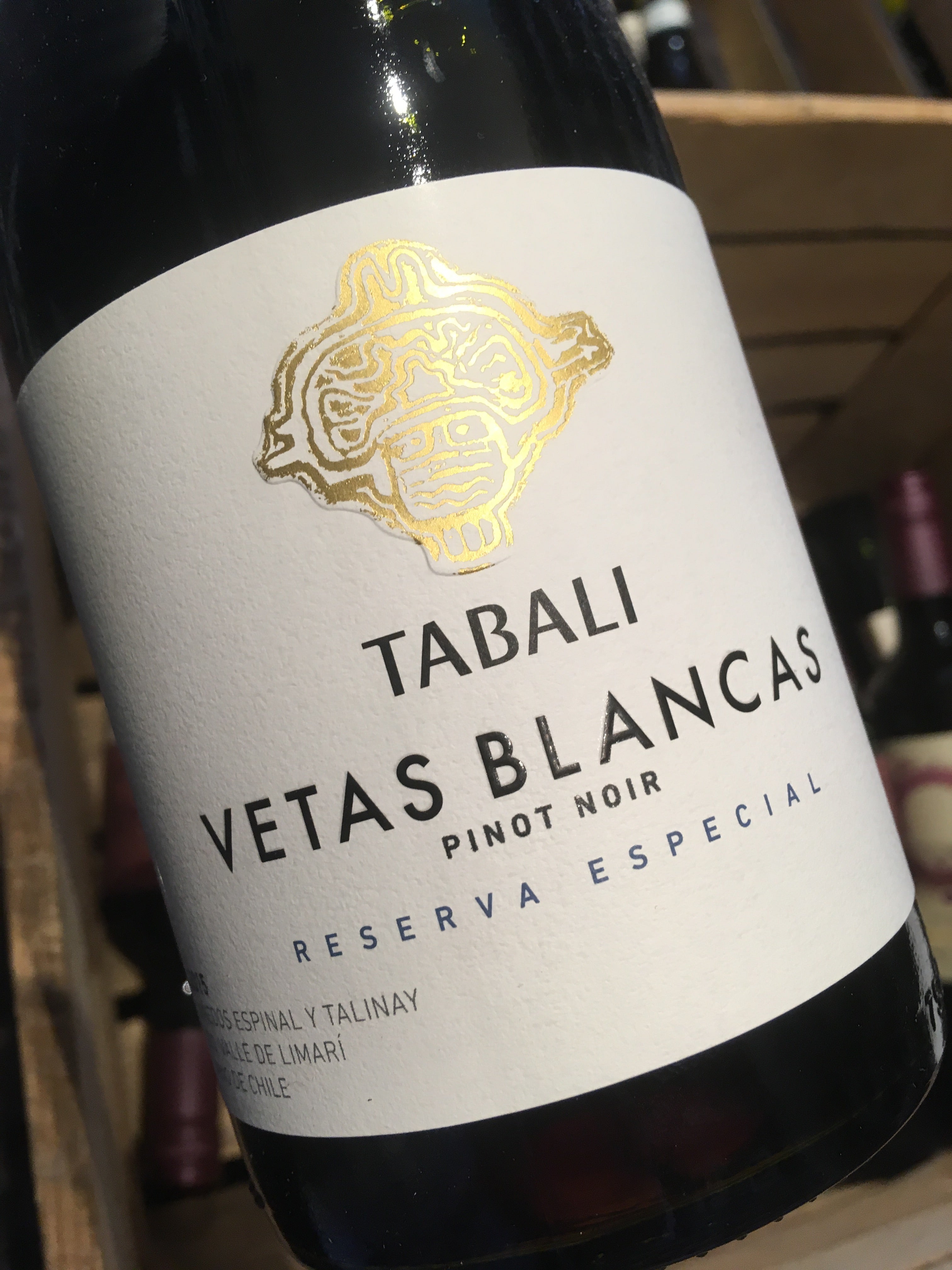 Tabali Vetas Blanca Reservas Especial Pinot Noir 2015 75cl
