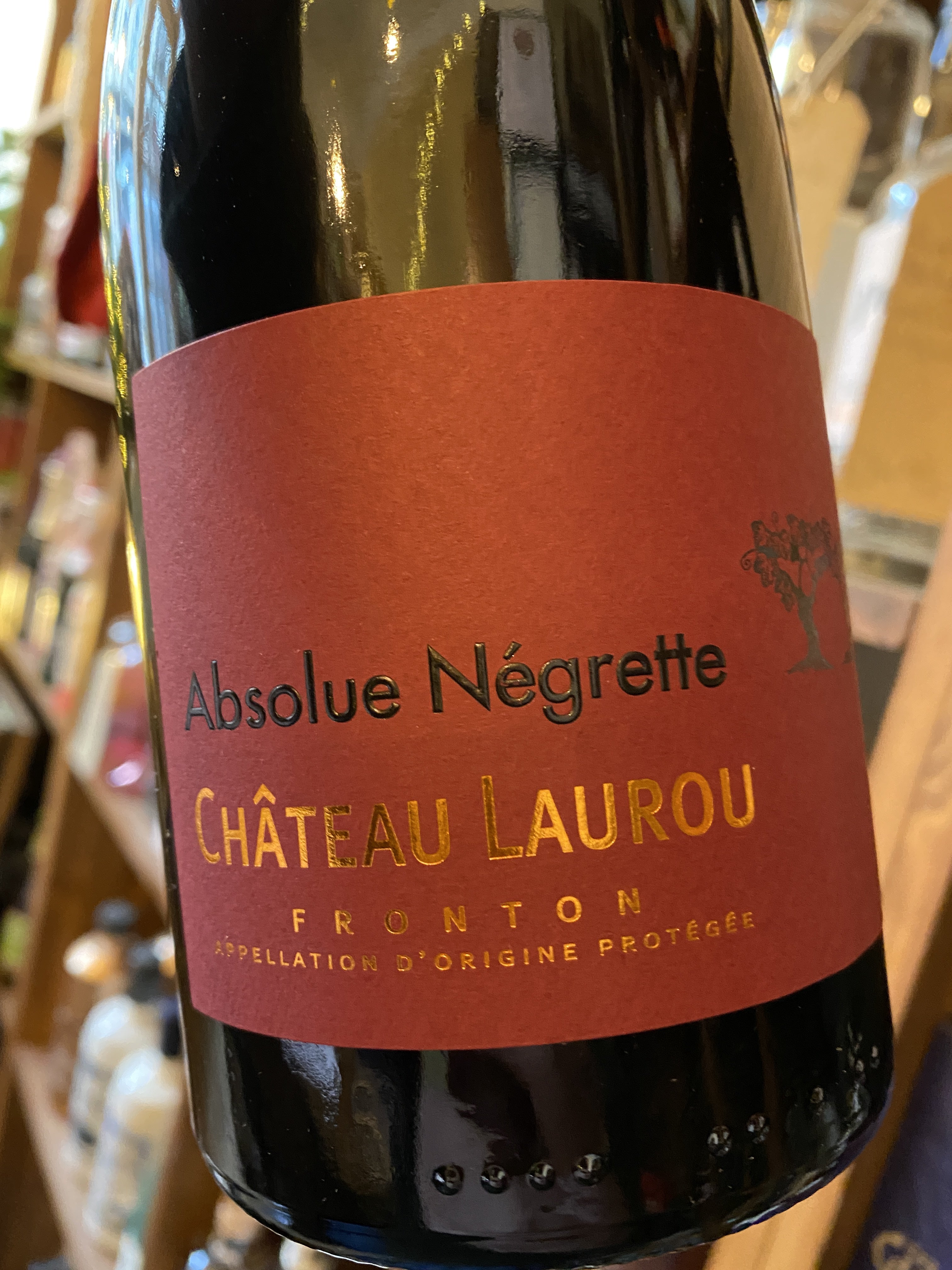Chateau Laurou Absolue Negrette Fronton 2019 75cl