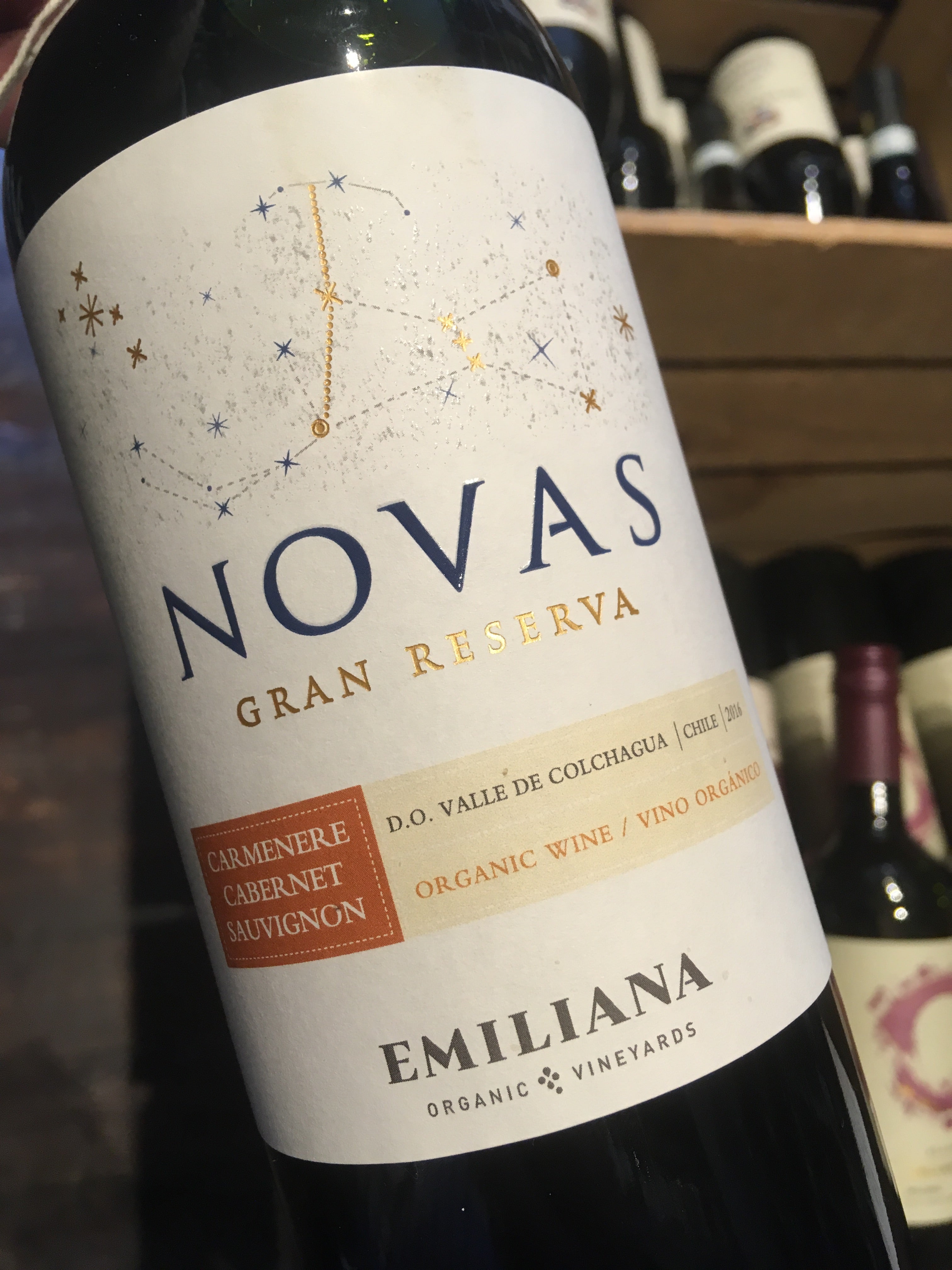 Emiliana Novas Gran Reserva Carmenere Cabernet Sauvignon 2014/15 75cl