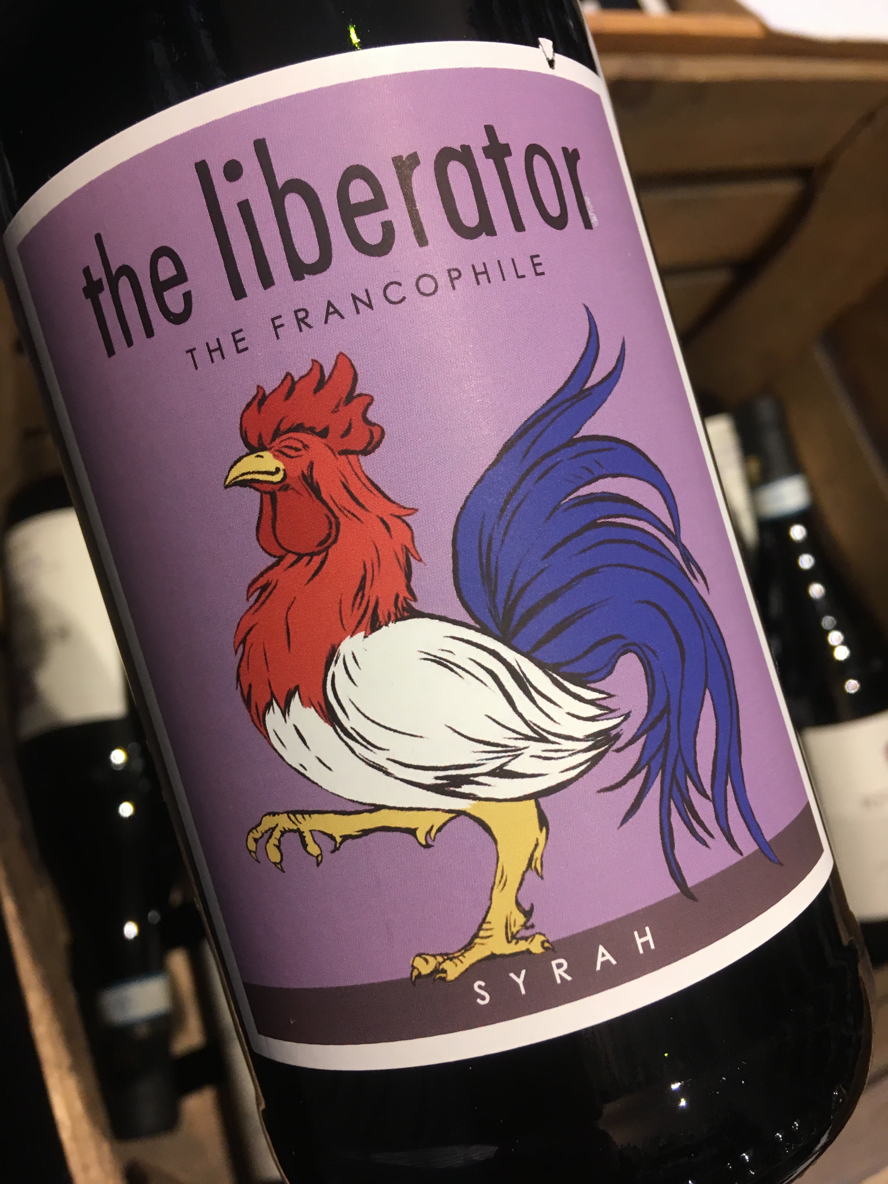The Liberator Francophile Syrah 2016 75cl