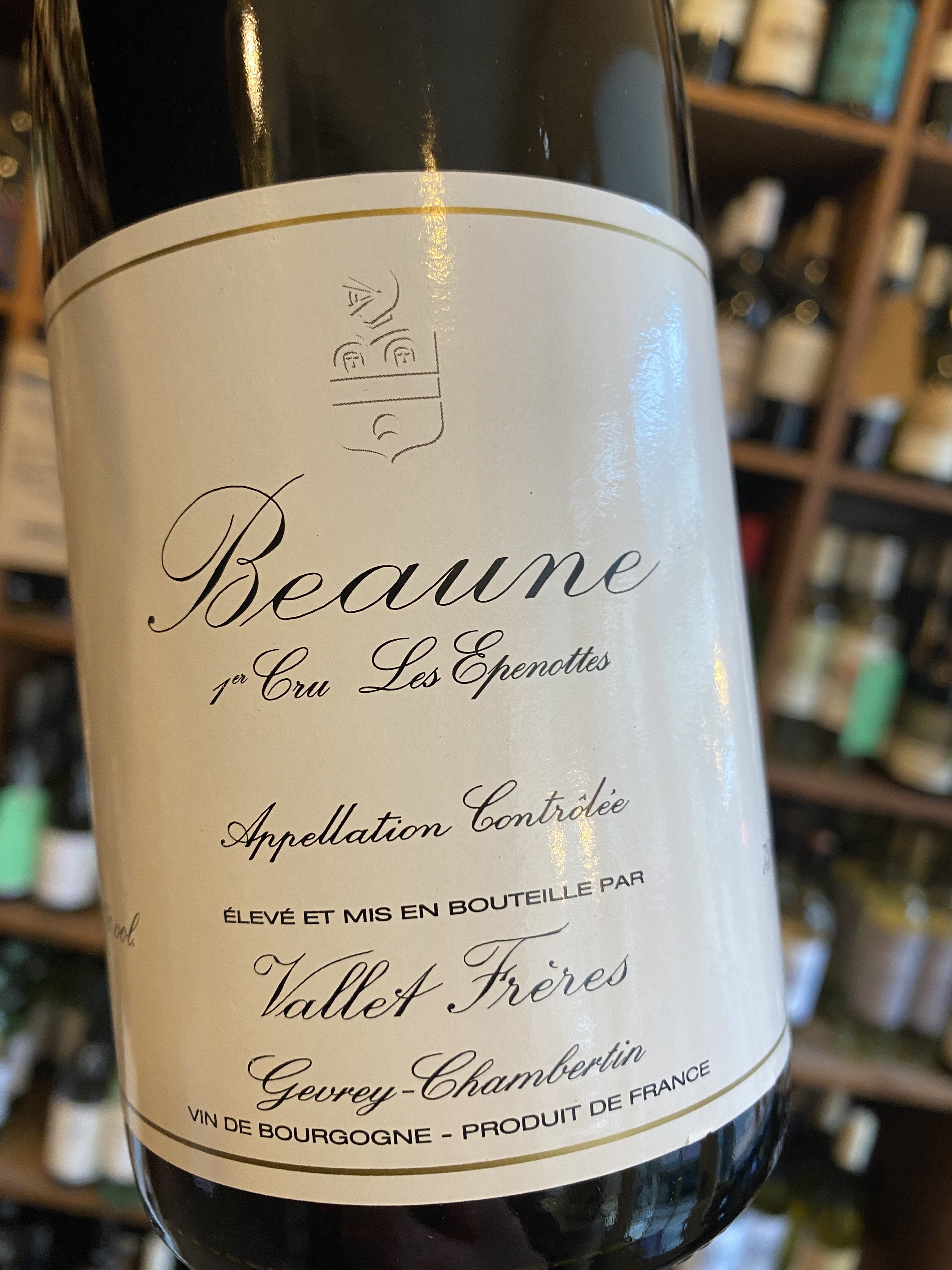 Vallet Freres Beaune Les Epenottes 1er Cru 2017 75cl