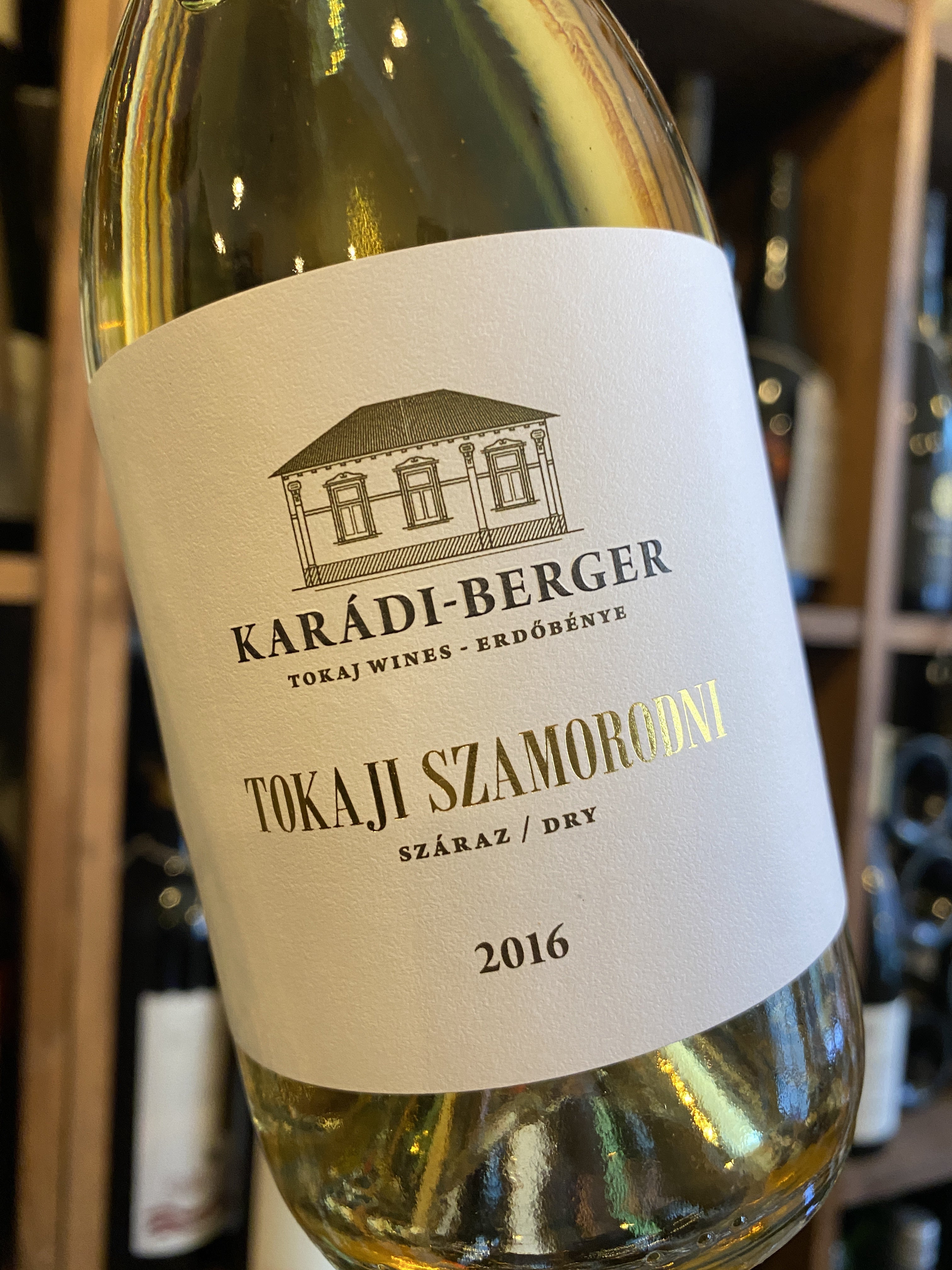 Karadi-Berger Tokaji Dry Szamorodni 2016 50cl