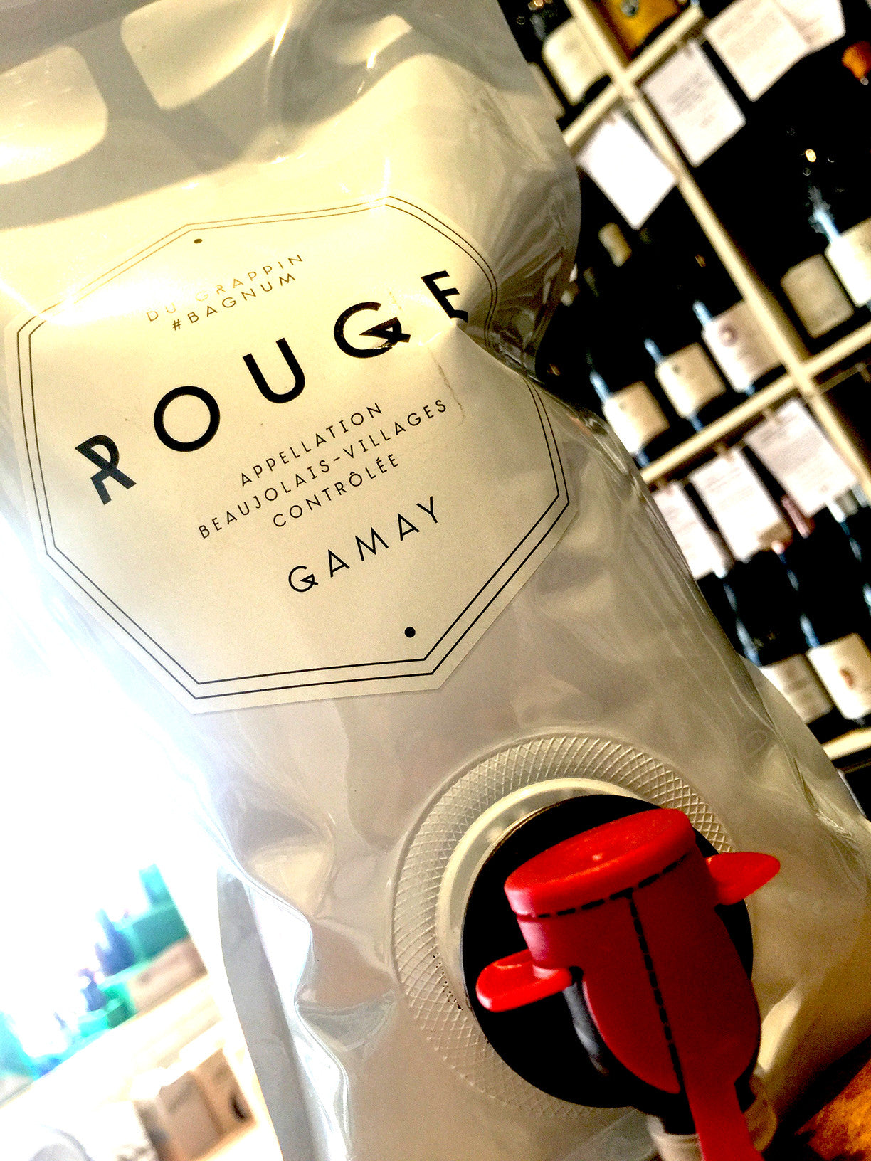Rouge du Grappin Bagnum Beaujolais Villages 2018 150cl