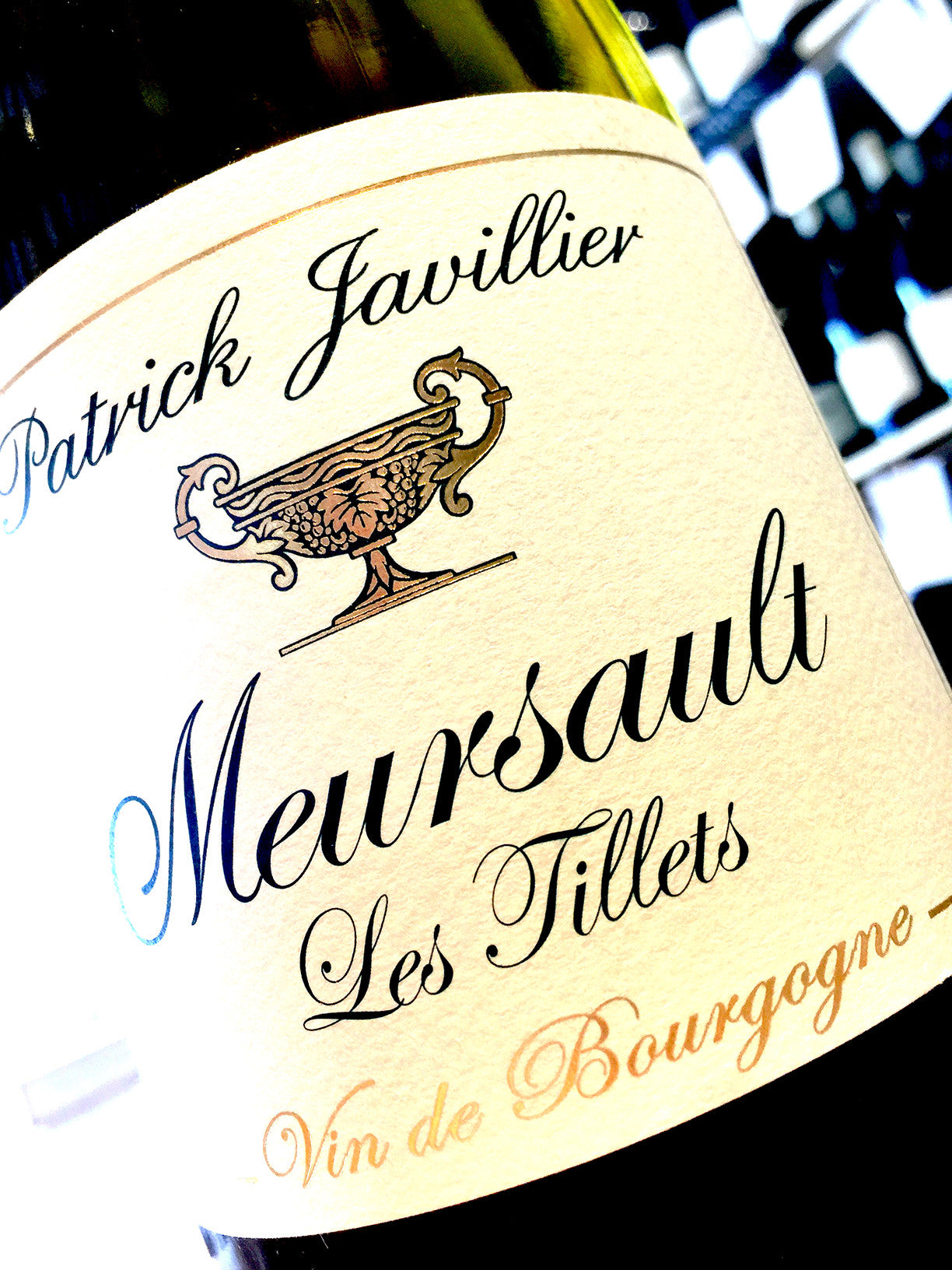 Domaine Patrick Javillier Meursault Les Tillets 2018 75cl