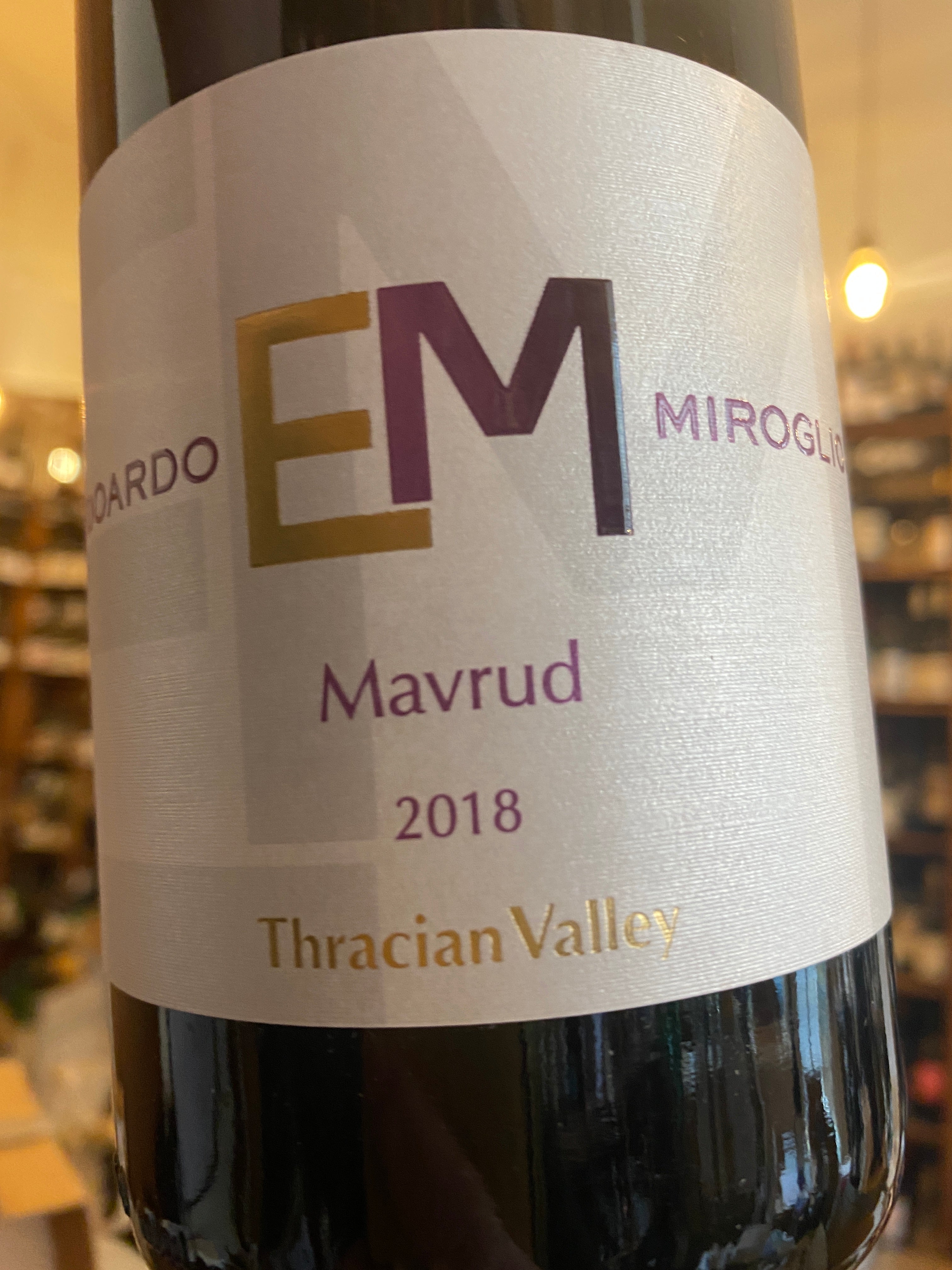 Edoardo Miroglio Mavrud 2018 75cl