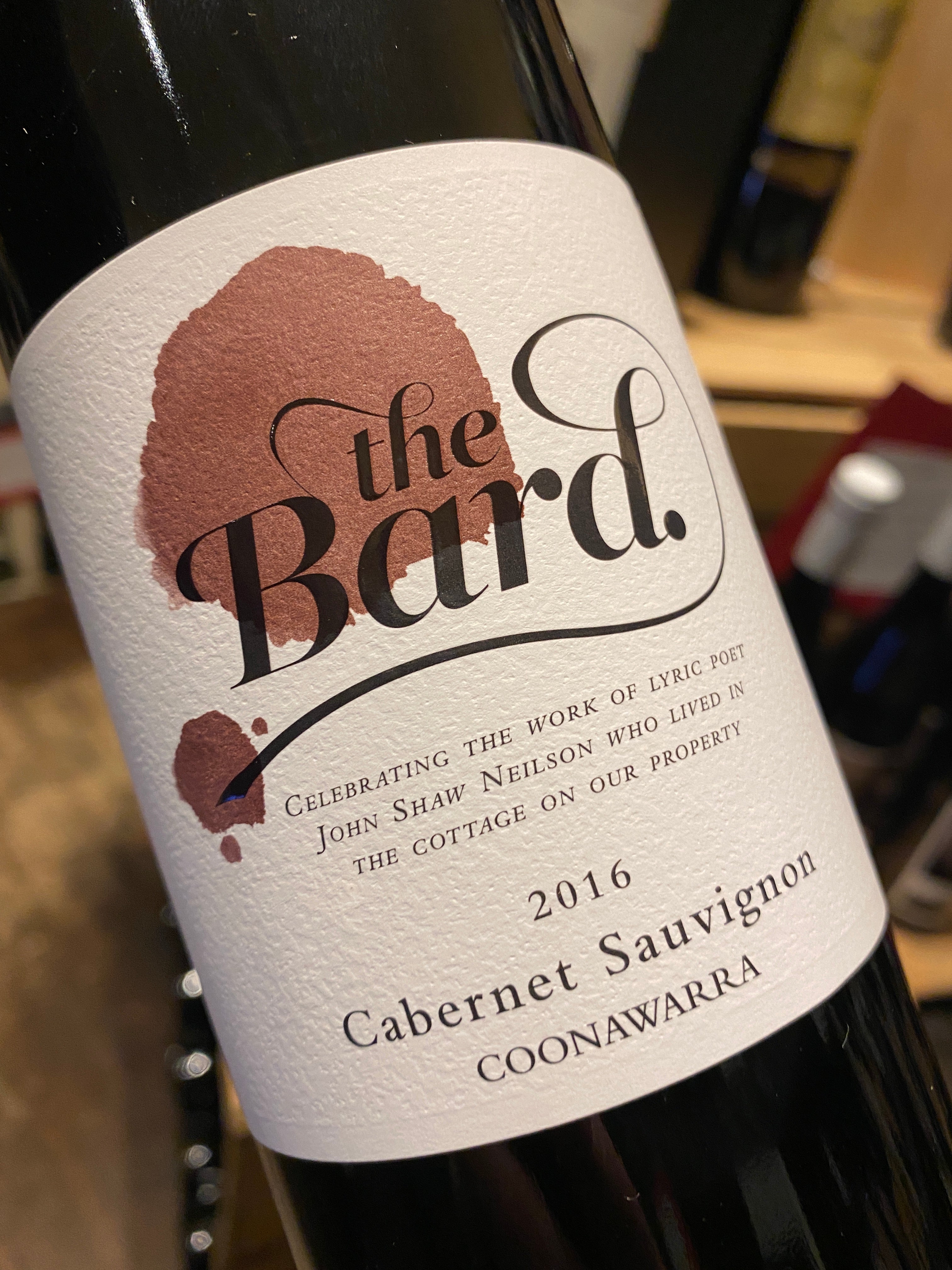 Hollick 'The Bard' Cabernet Sauvignon 2021 75cl