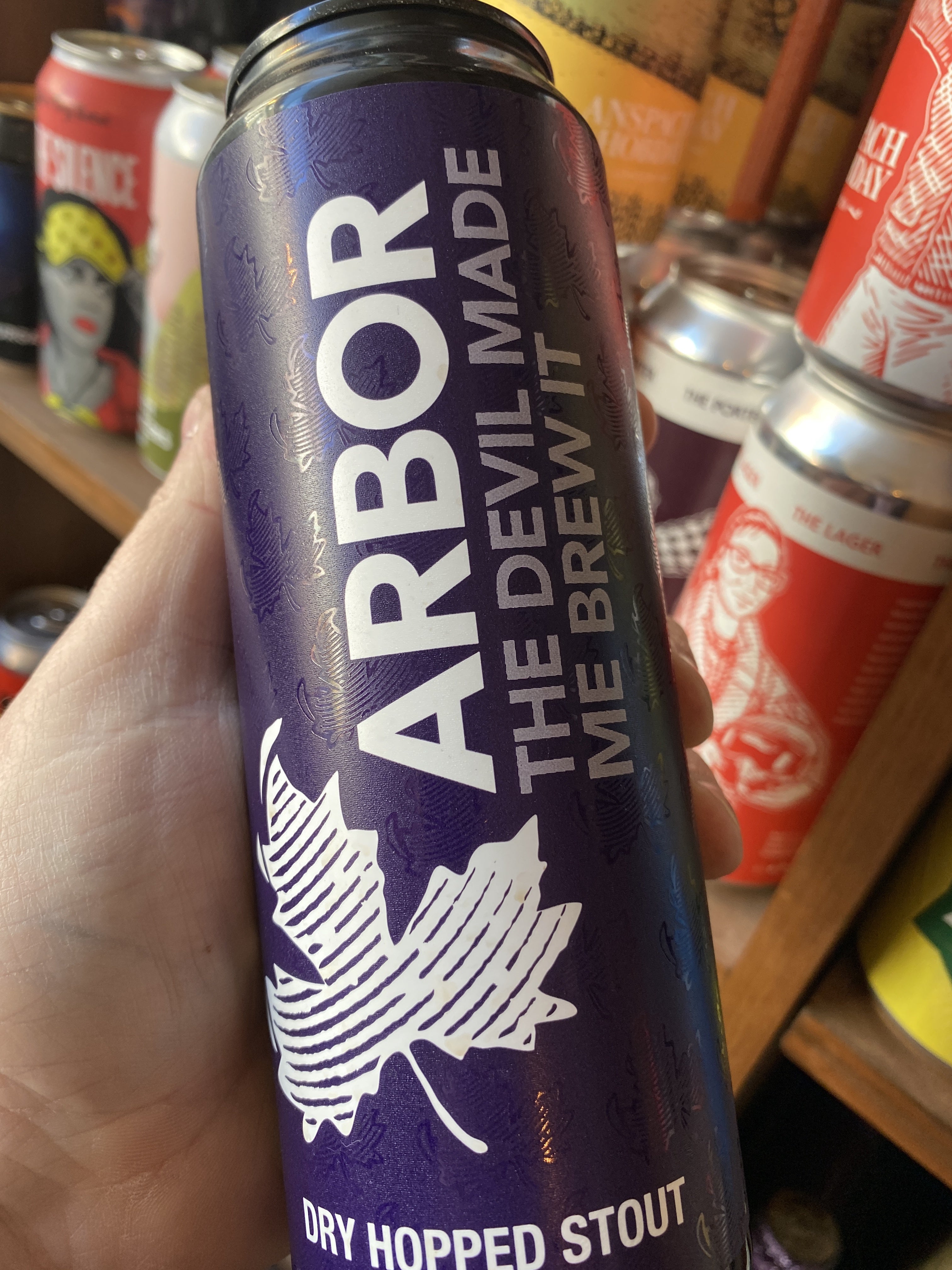 Arbor Ales The Devil Made Me Brew It 56.8cl