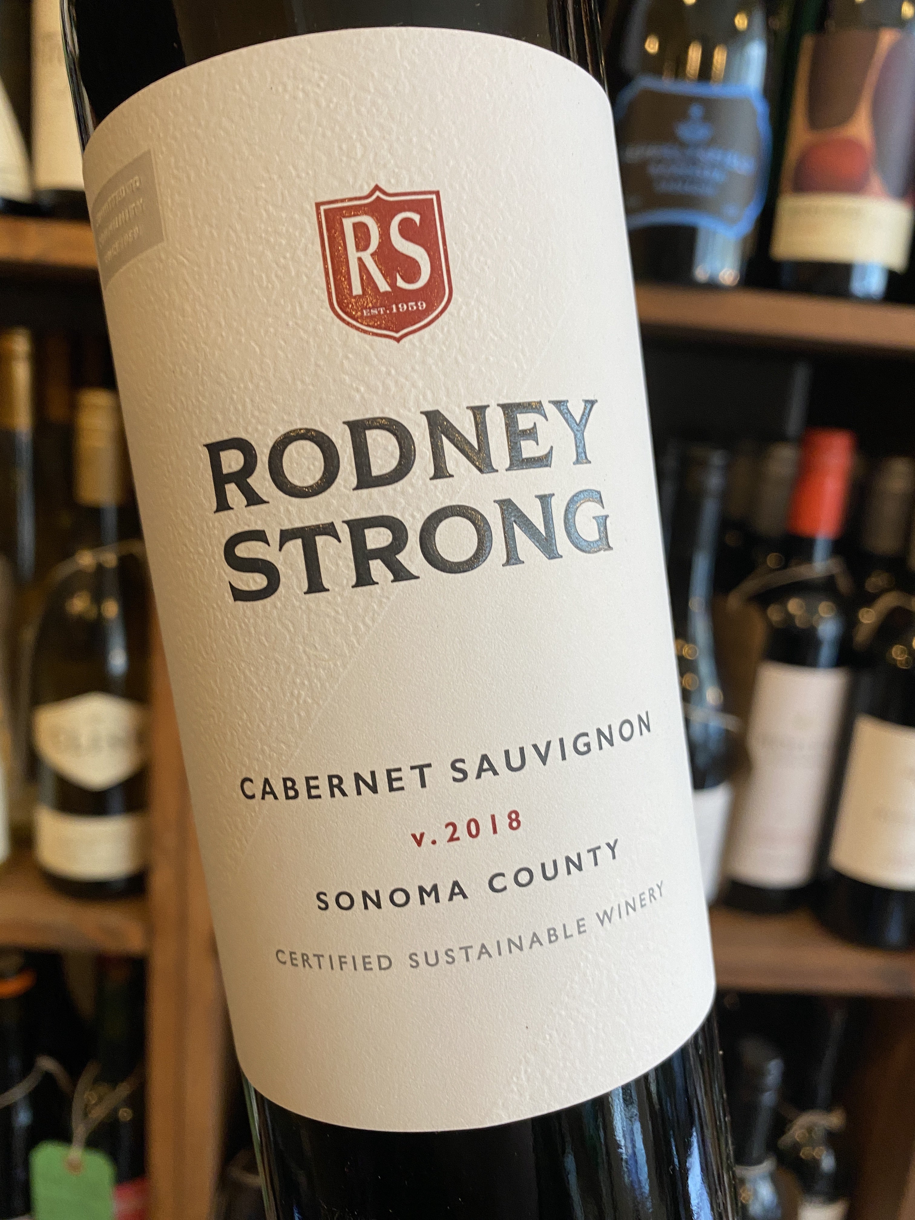 Rodney Strong Sonoma County Cabernet Sauvignon 2018 75cl