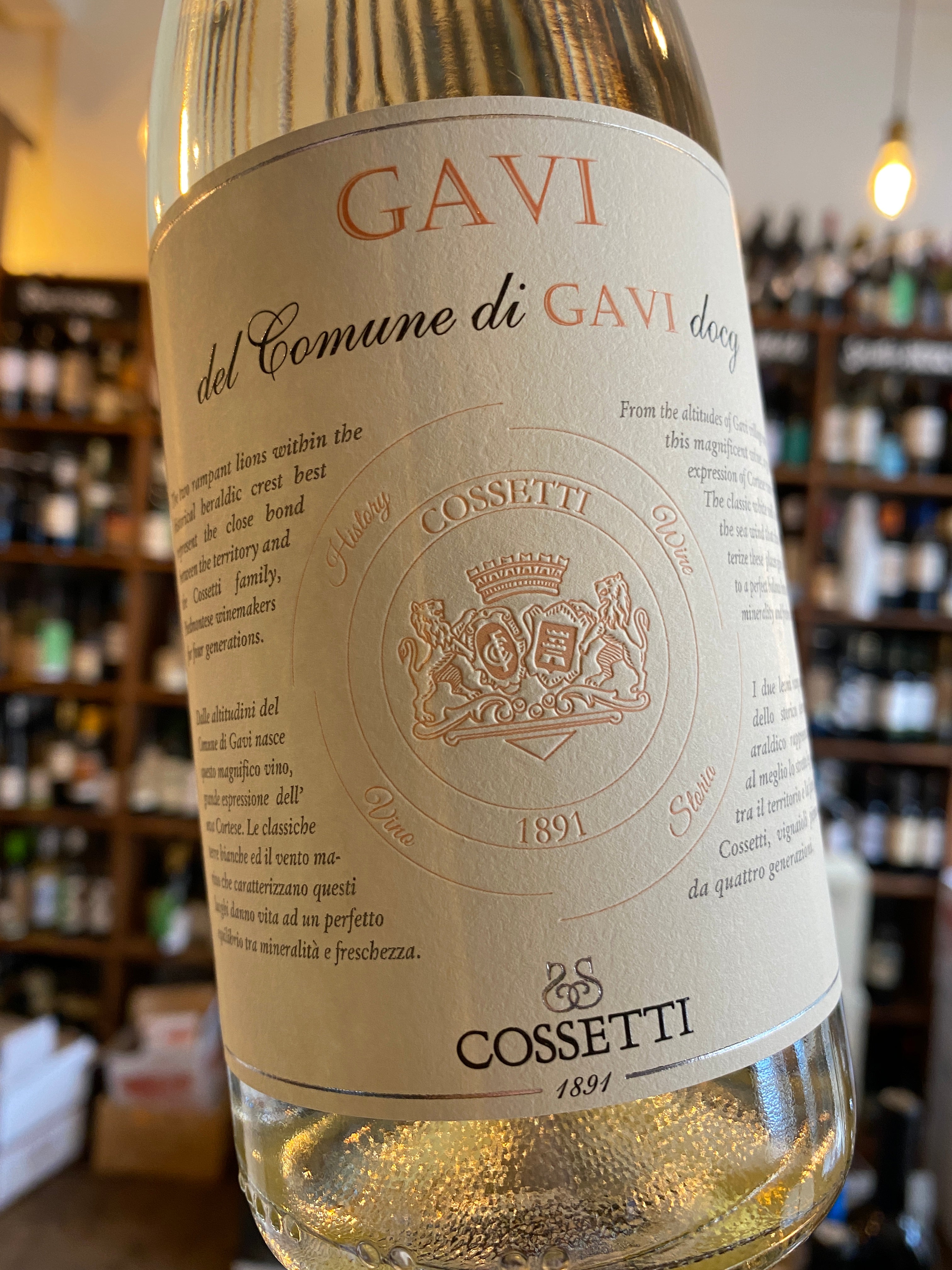 Cossetti Gavi del Comune di Gavi DOCG 2021 75cl