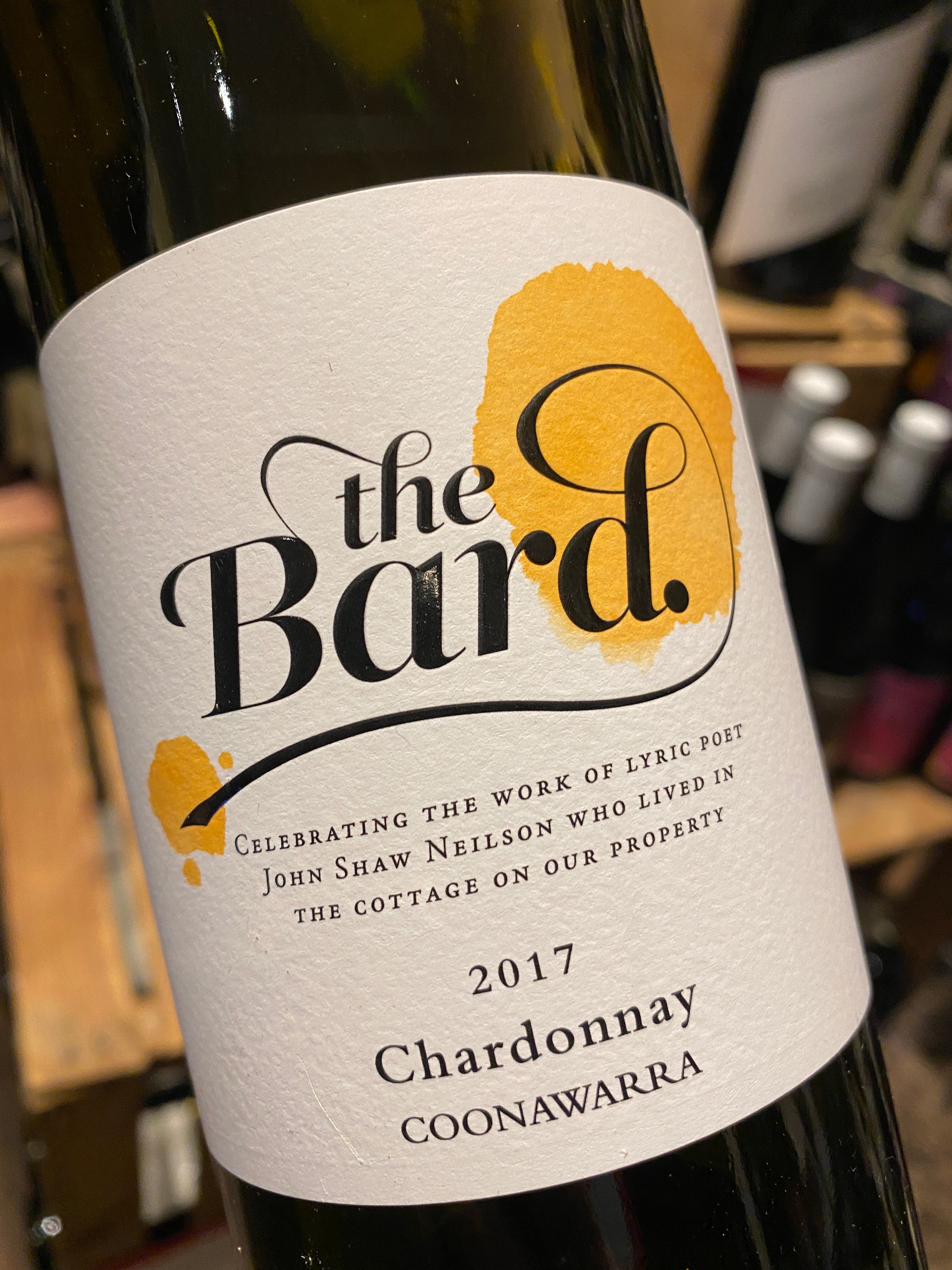Hollick 'The Bard' Chardonnay 2017 75cl