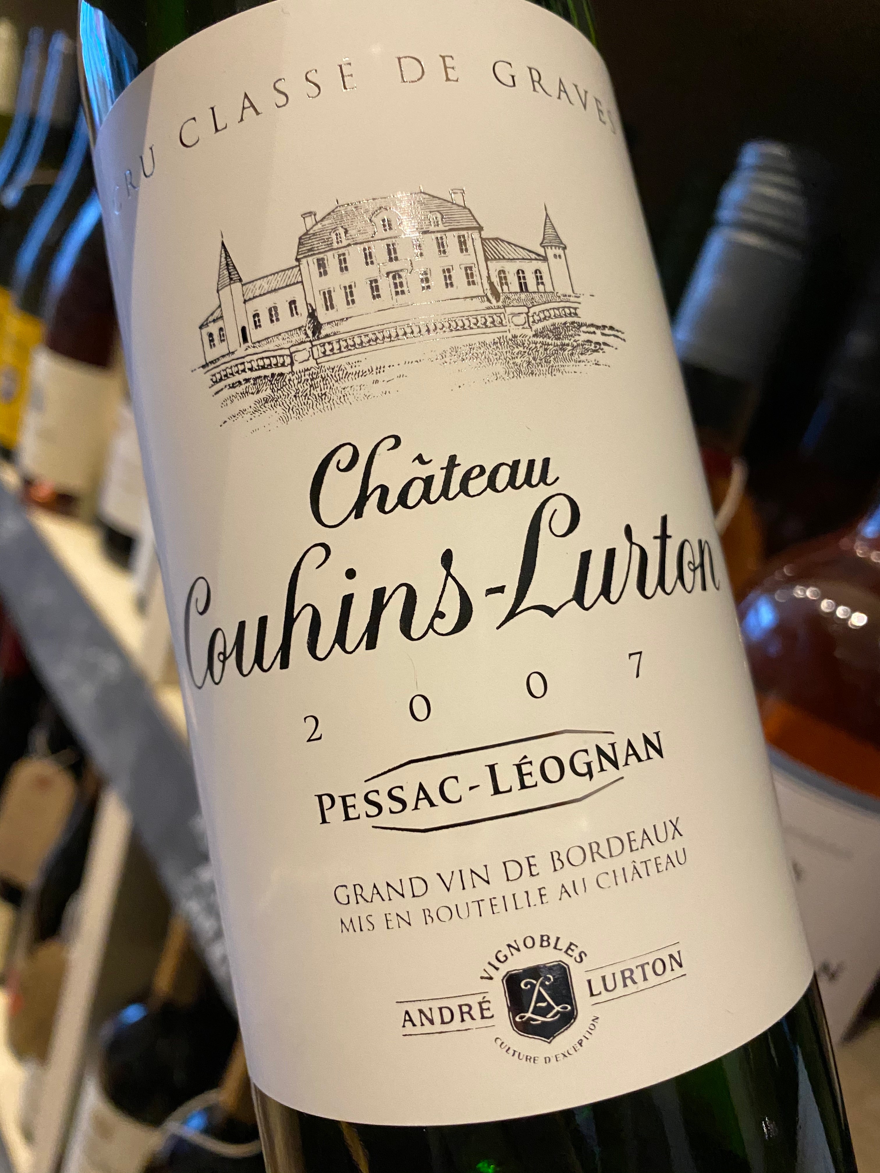 Chateau Couhins-Lurton Blanc 2007 75cl