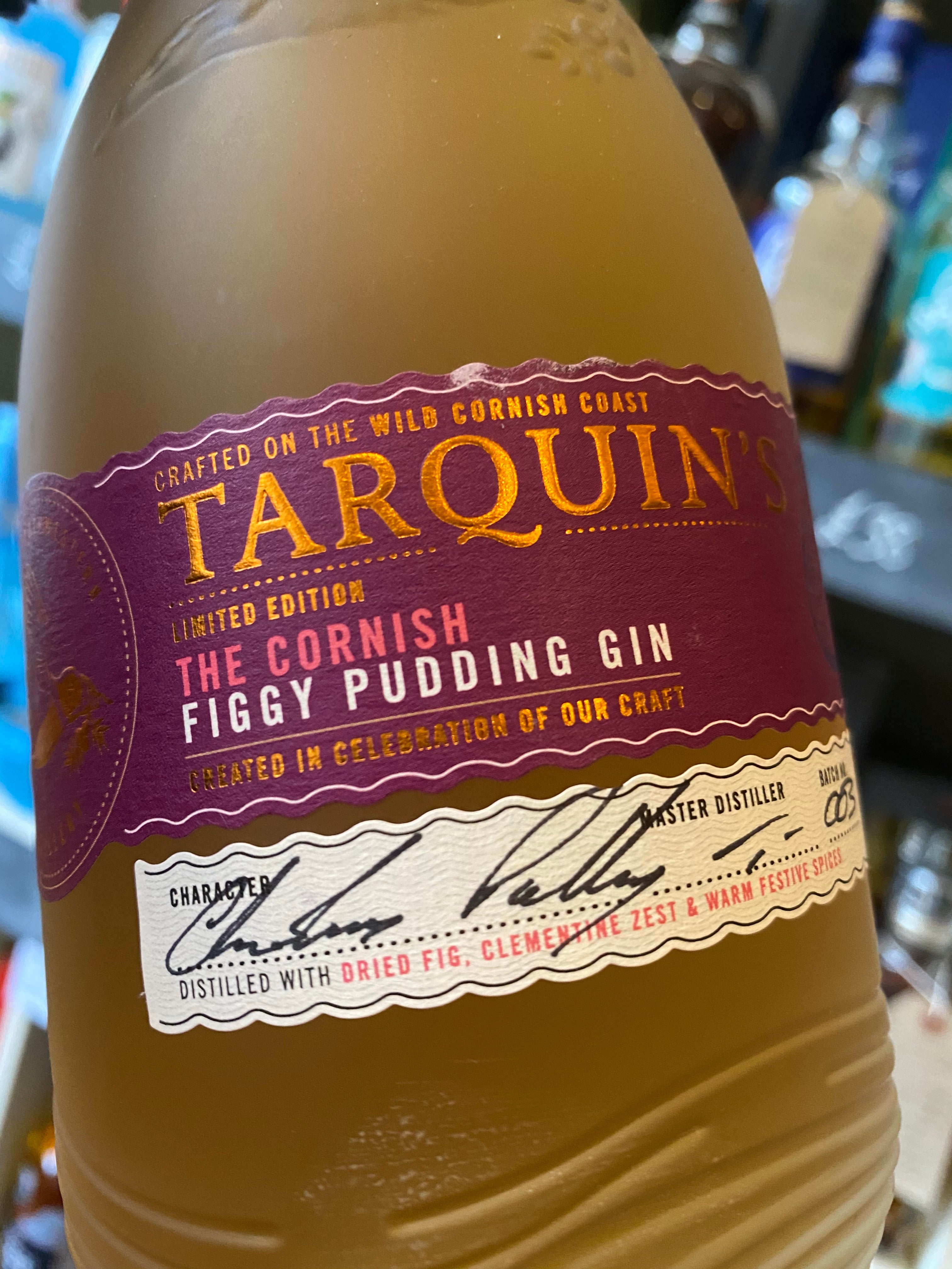 Southwestern Distillery Tarquin's Figgy Pudding Gin 70cl