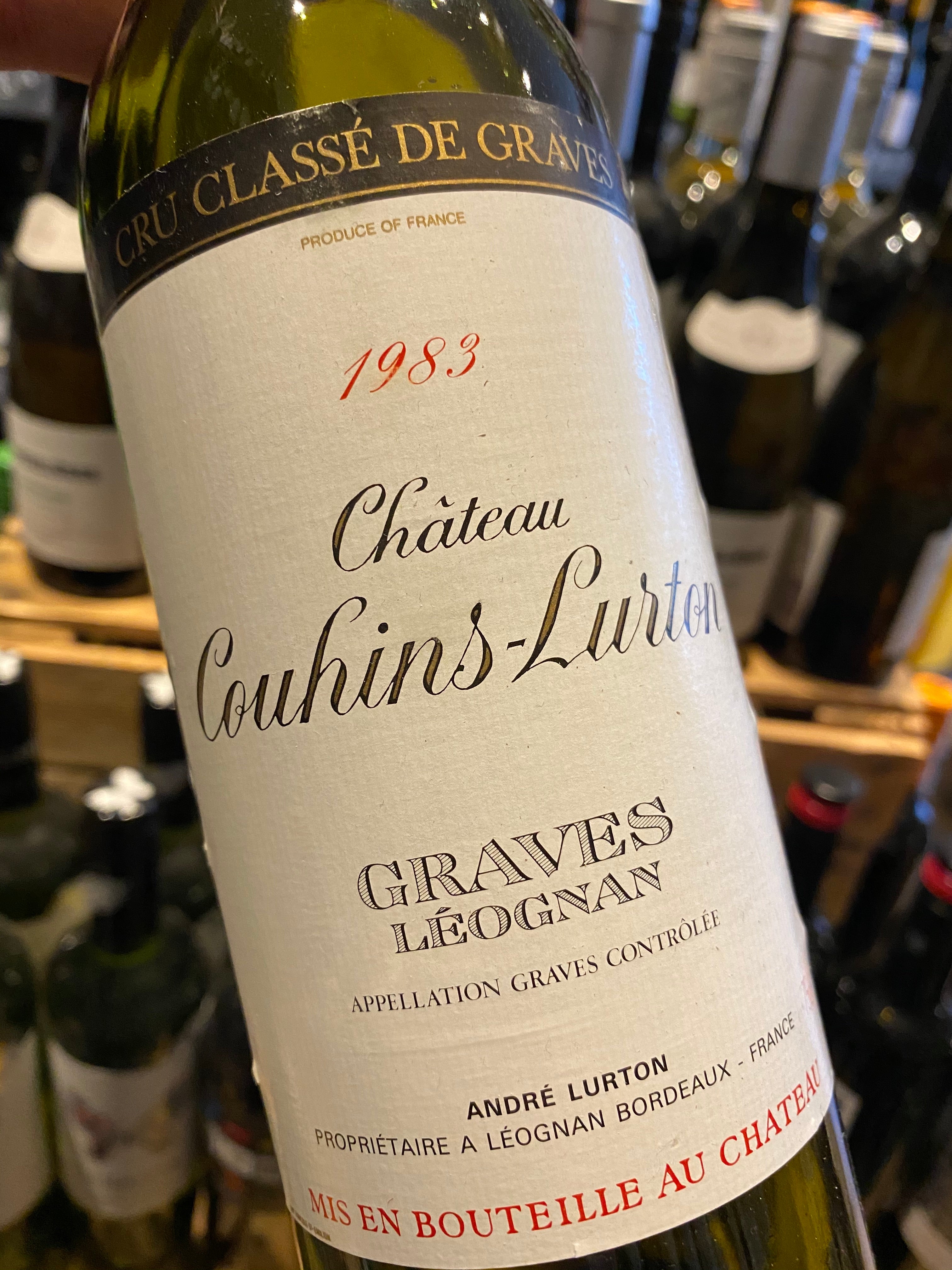 Chateau Couhins-Lurton Blanc 1983 75cl