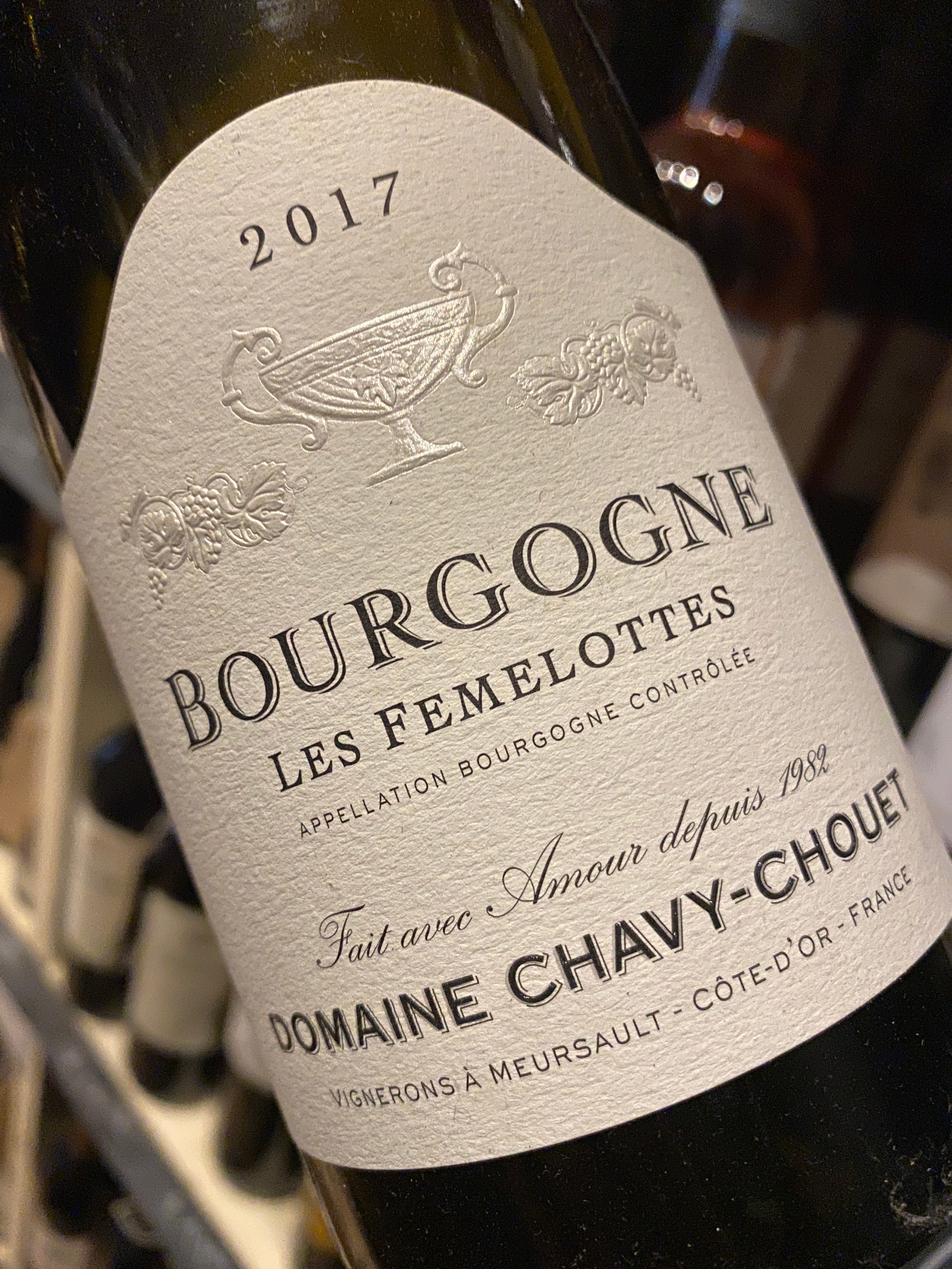 Domaine Chavy-Chouet Bourgogne Blanc 'Les Femelottes' 2016 75cl