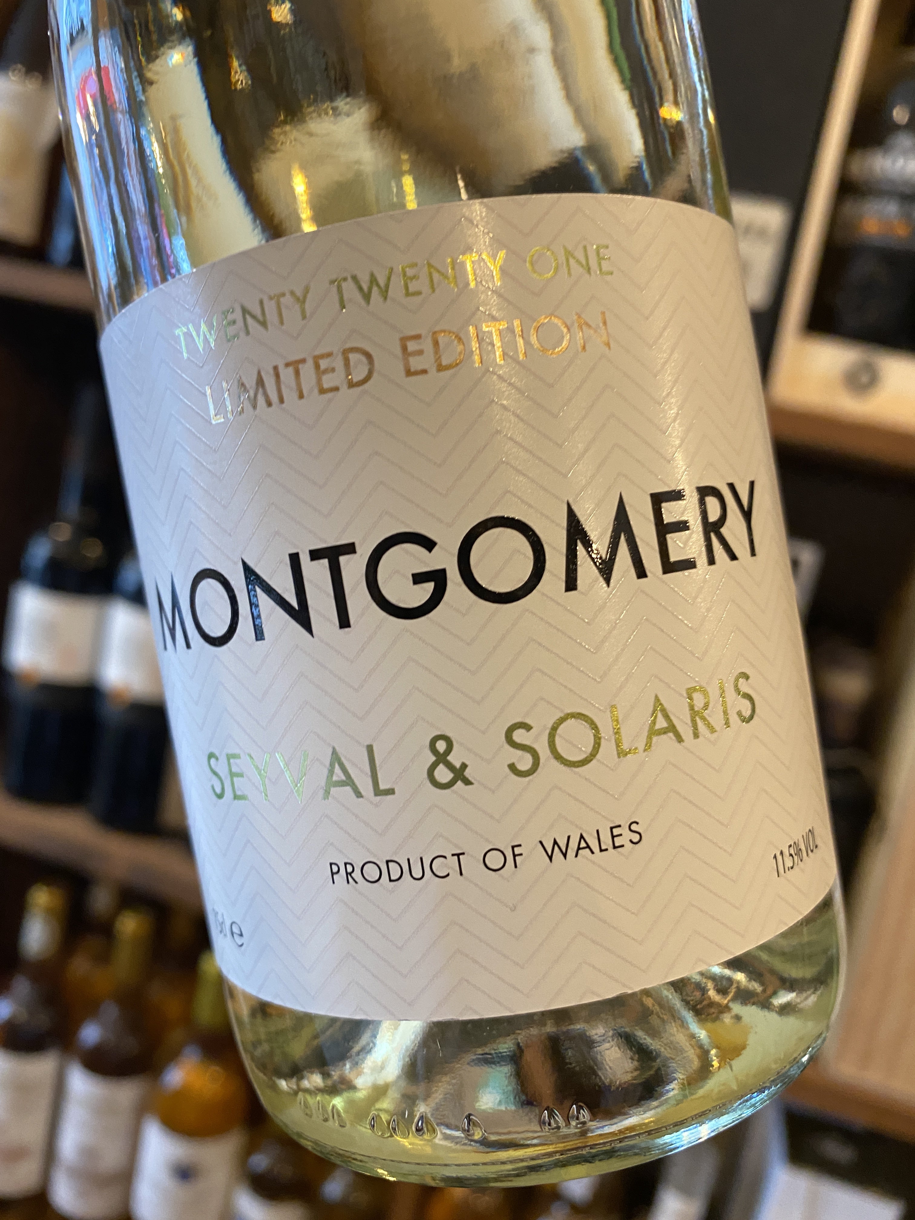 Montgomery Vineyard Seyval & Solaris Limited Edition 2021 75cl