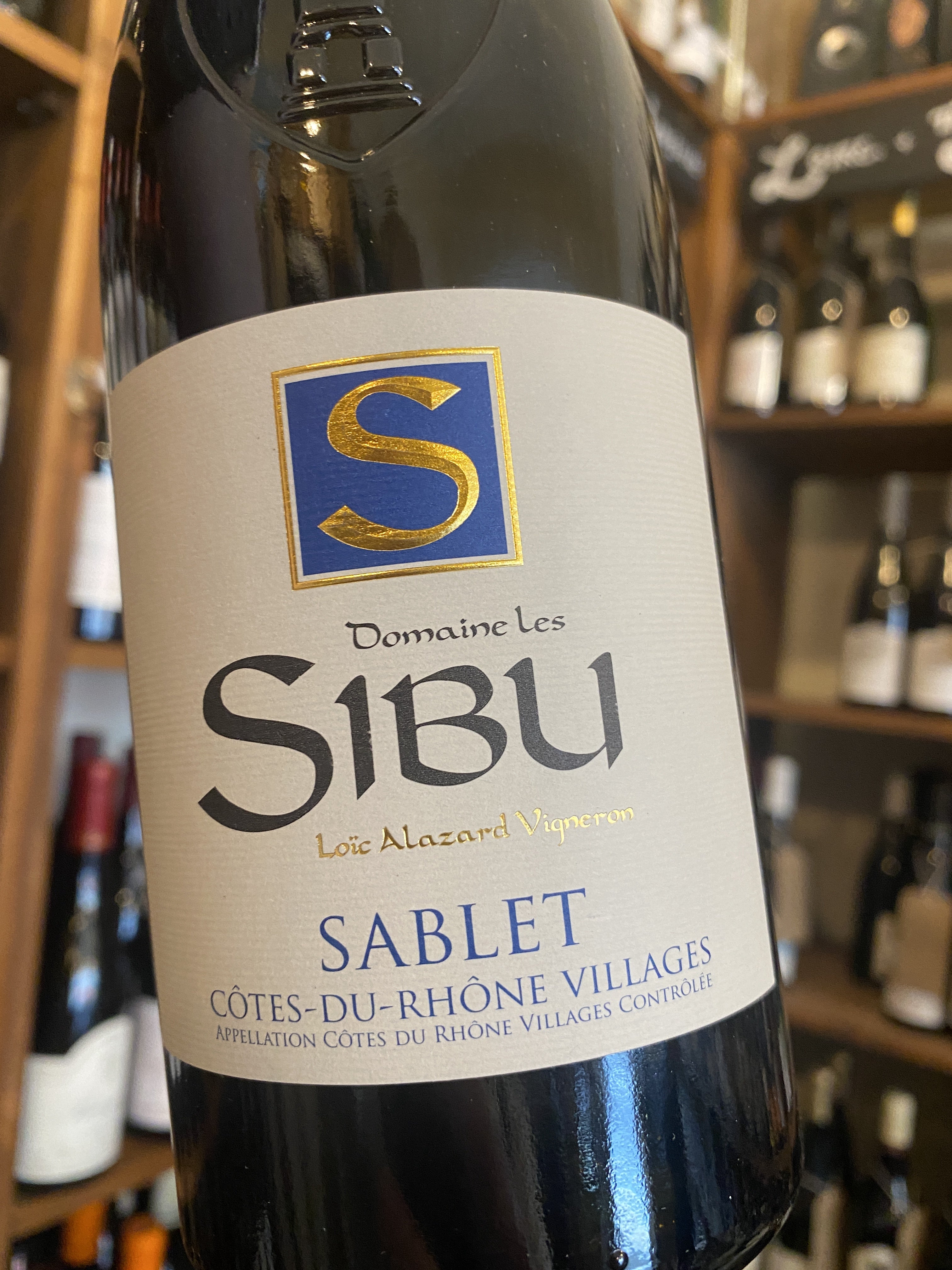 Domaine les Sibu Cotes du Rhone Villages Sablet Rouge 2020 75cl
