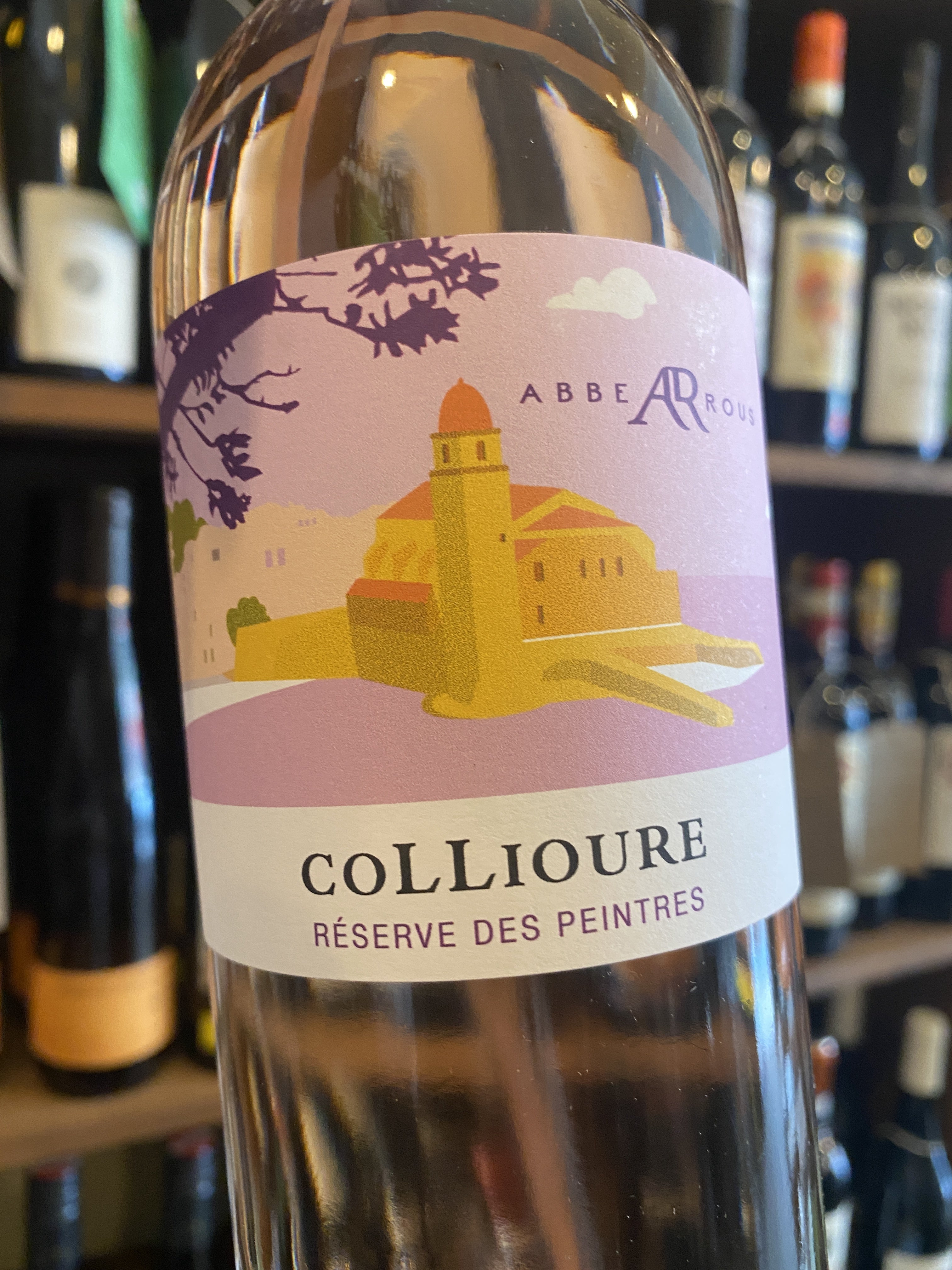 Abbe Rous Lafage Reserve des Peintres Collioure Rose 2021 75cl