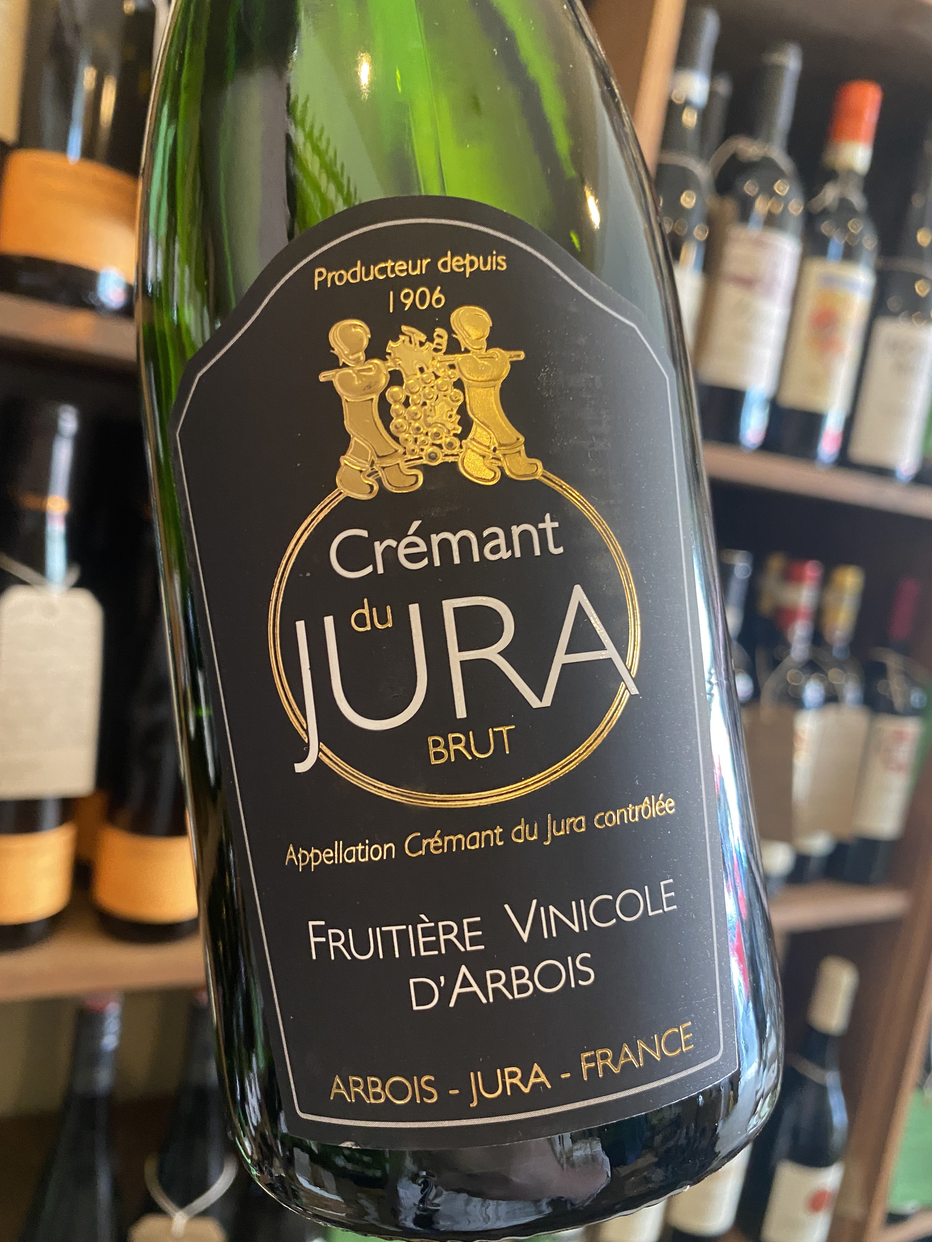 Fruitiere Vinicole Arbois Cremant du Jura 'Black Label' NV 75cl