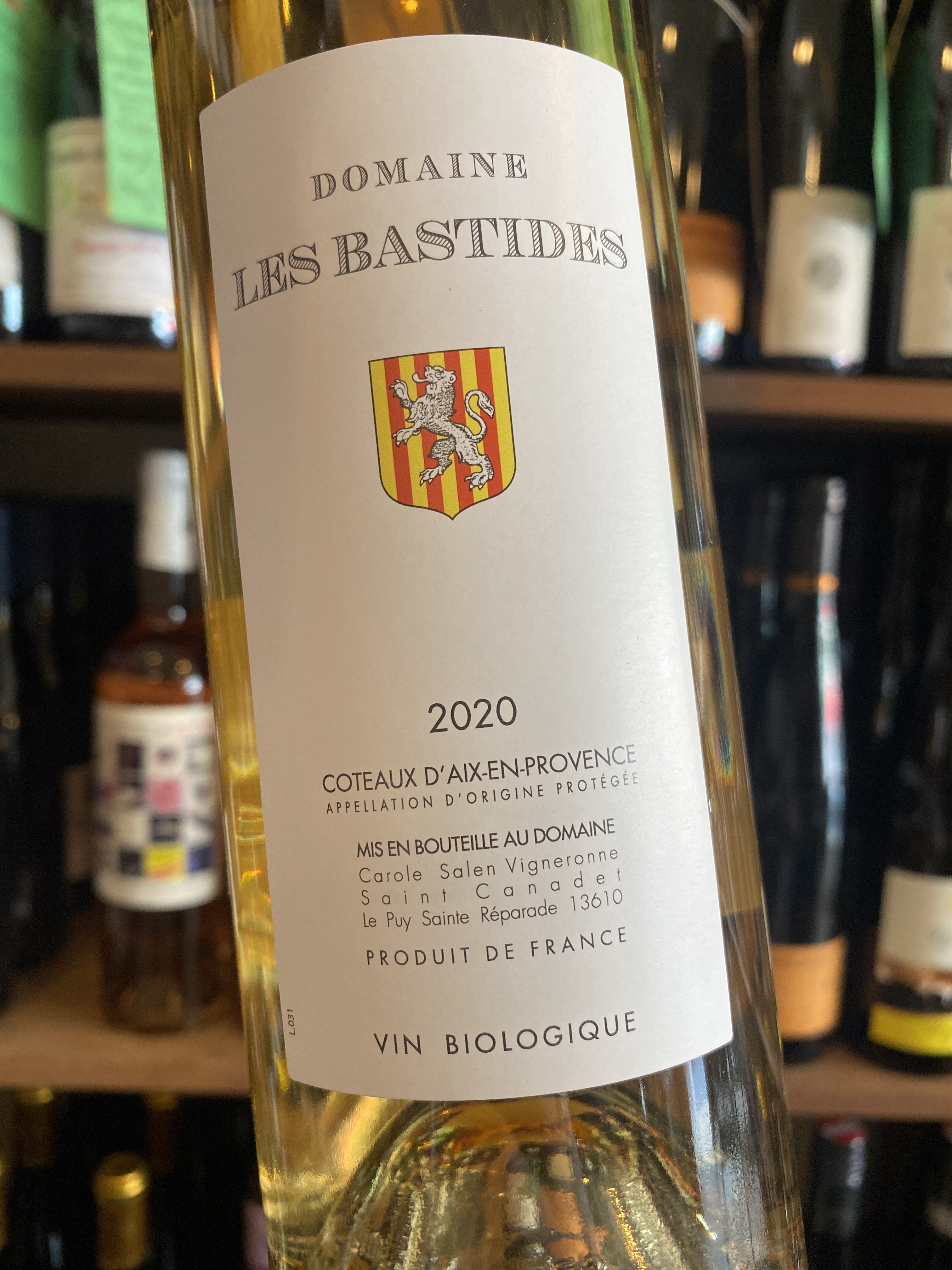 Domaine les Bastides Blanc 2020 75cl