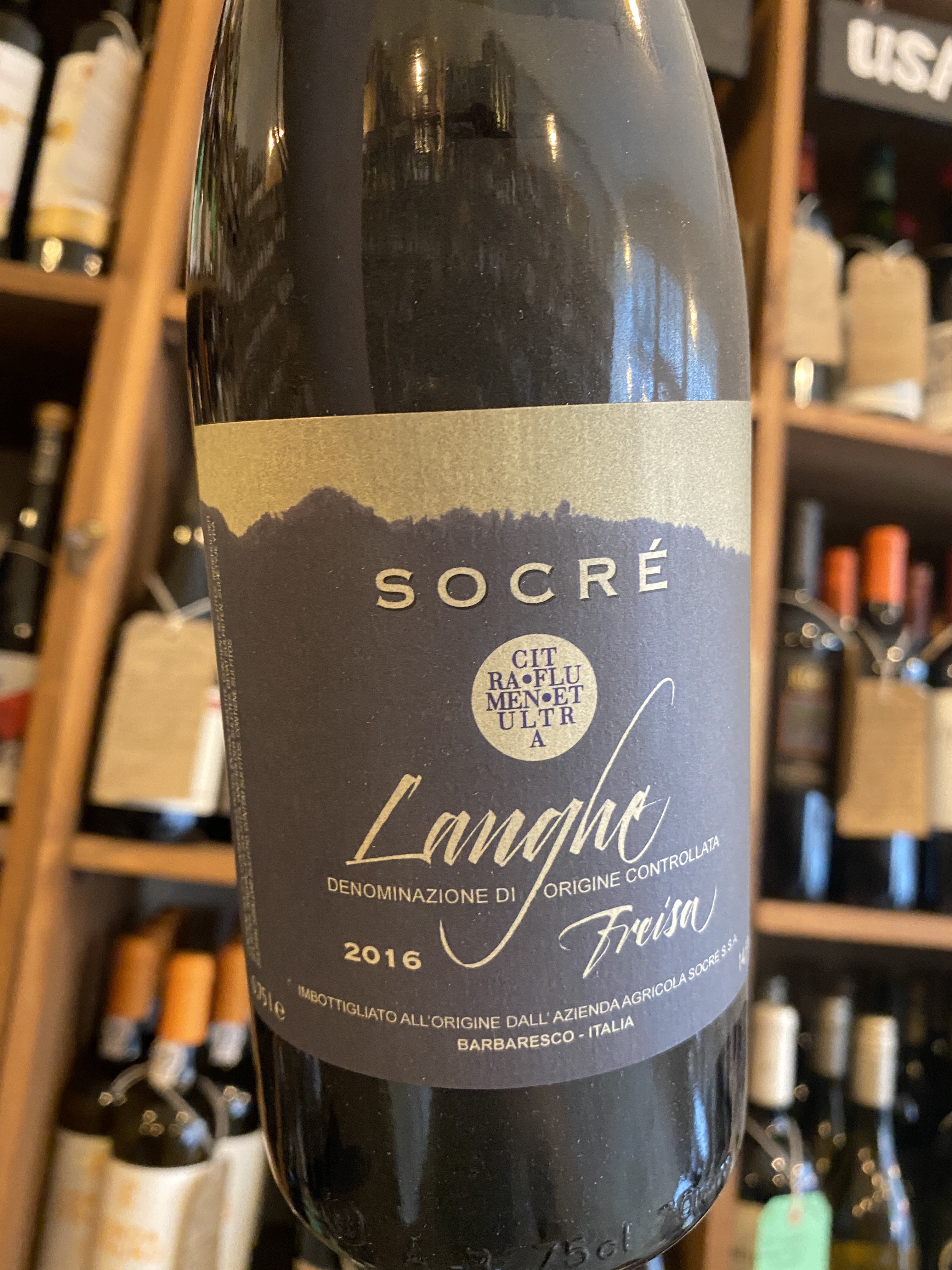 Socre Langhe Freisa 2016 75cl