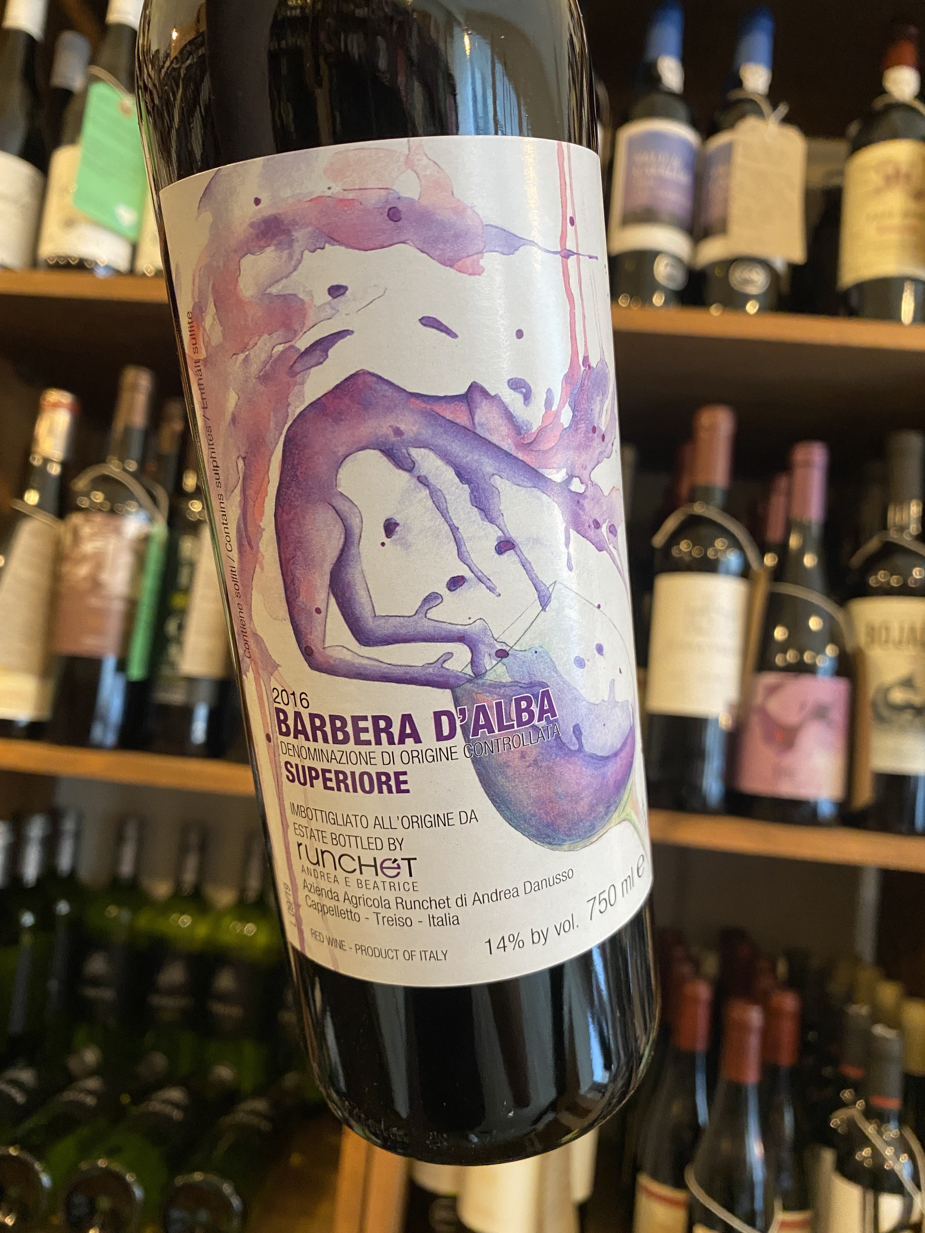 Runchet Barbera d'Alba Superiore 2016 75cl