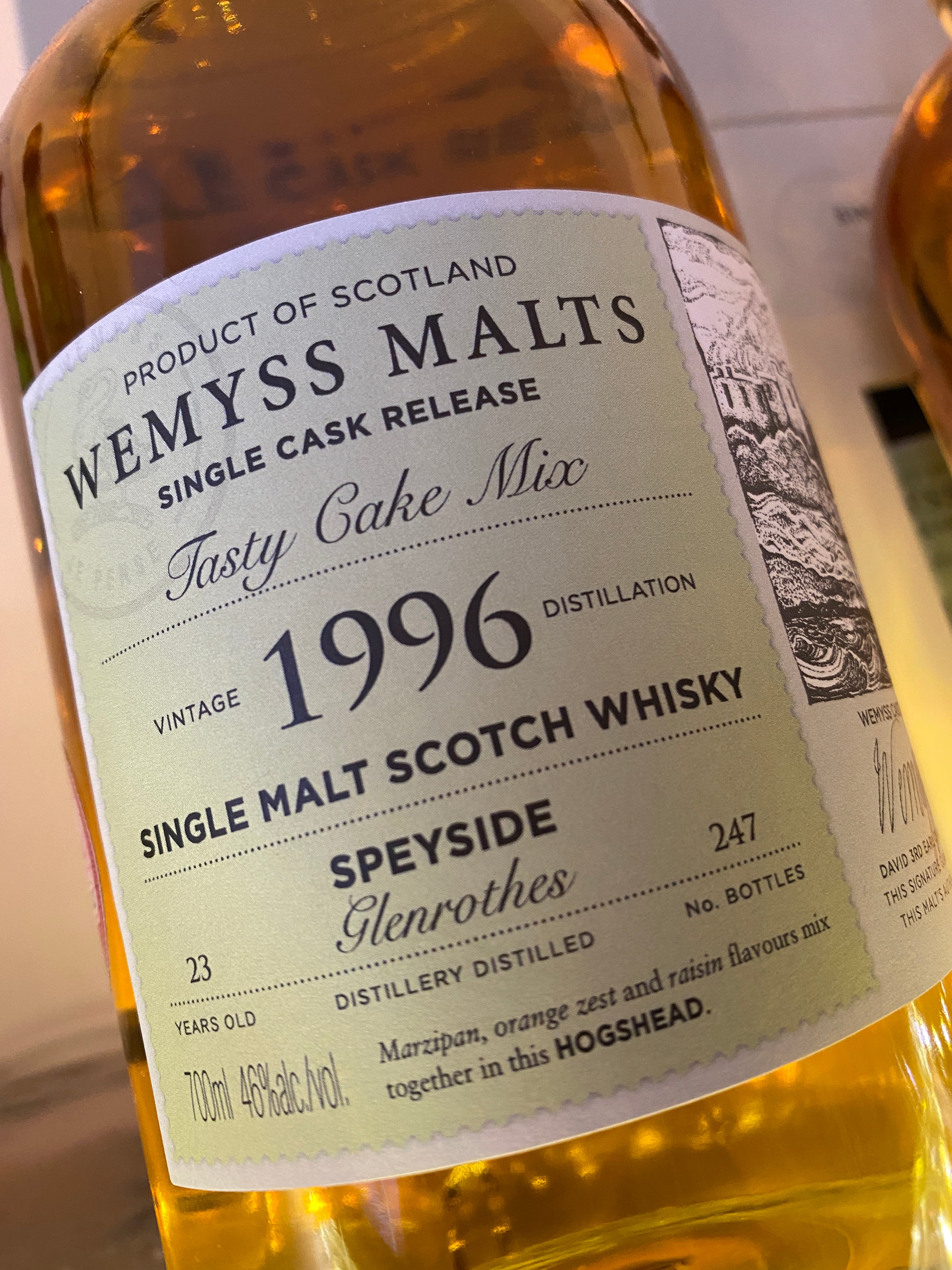 Wemyss Malts Glenrothes 1996 'Tasty Cake Mix' 70cl
