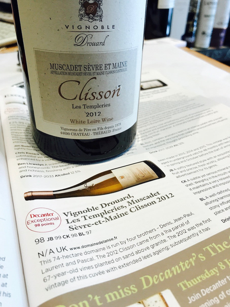 Vignoble Drouard Clisson Les Templeries Muscadet Sevre et Maine 2012 75cl