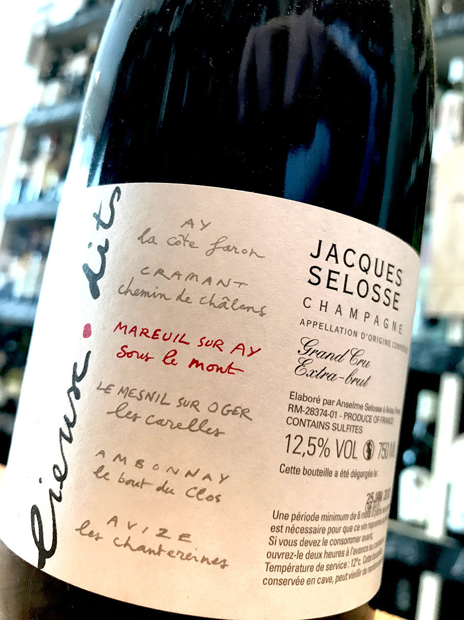 Jacques Selosse Sous le Mont Extra Brut 75cl