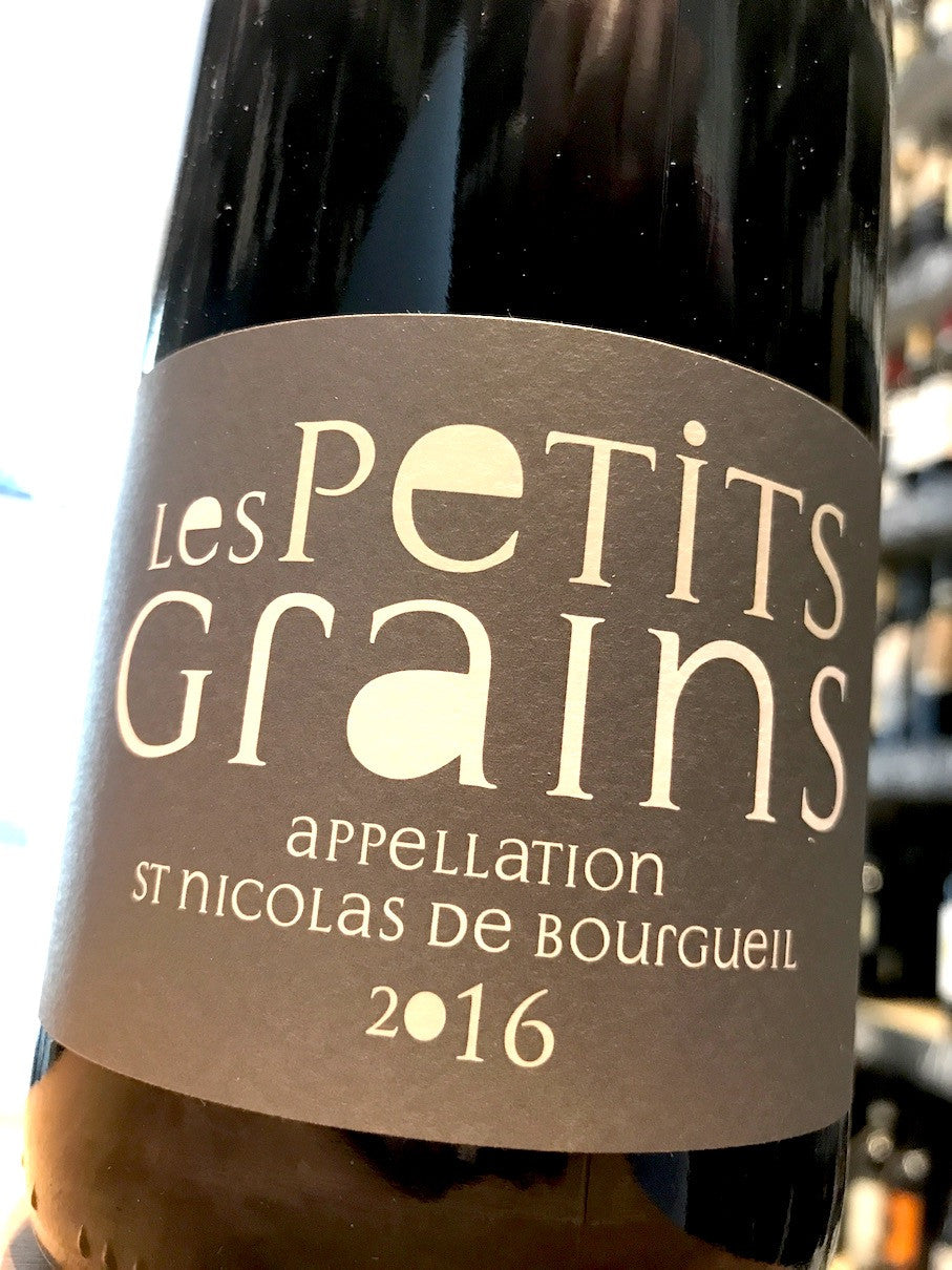 Le Petits Grains St Nicolas de Bourgueil 2016 75cl