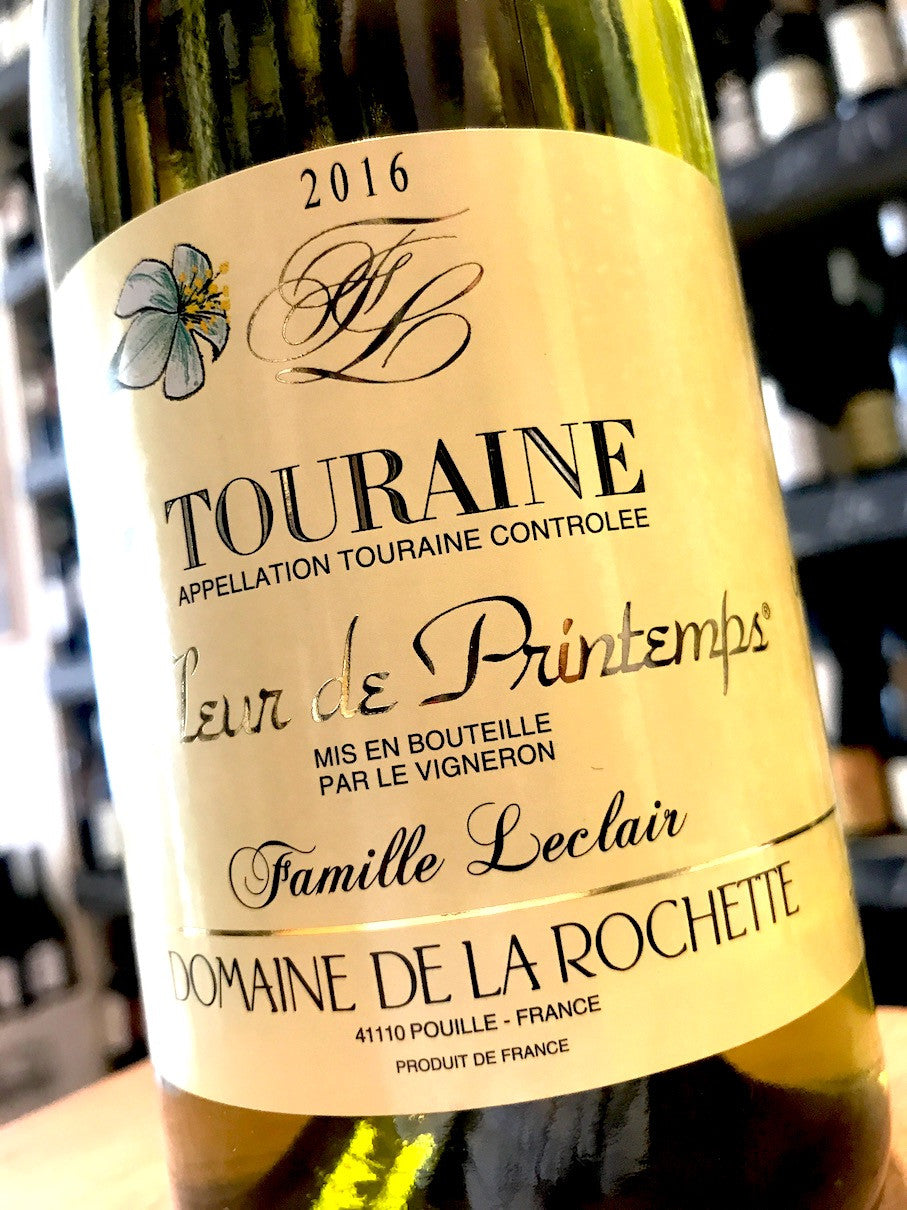 Domaine de la Rochette Fleur de Printemps Touraine Sauvignon Blanc 2016 75cl