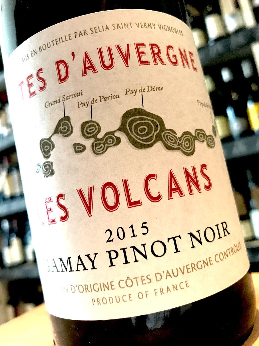 Cave Saint-Verny Les Volcans Gamay Pinot Noir 2015 75cl
