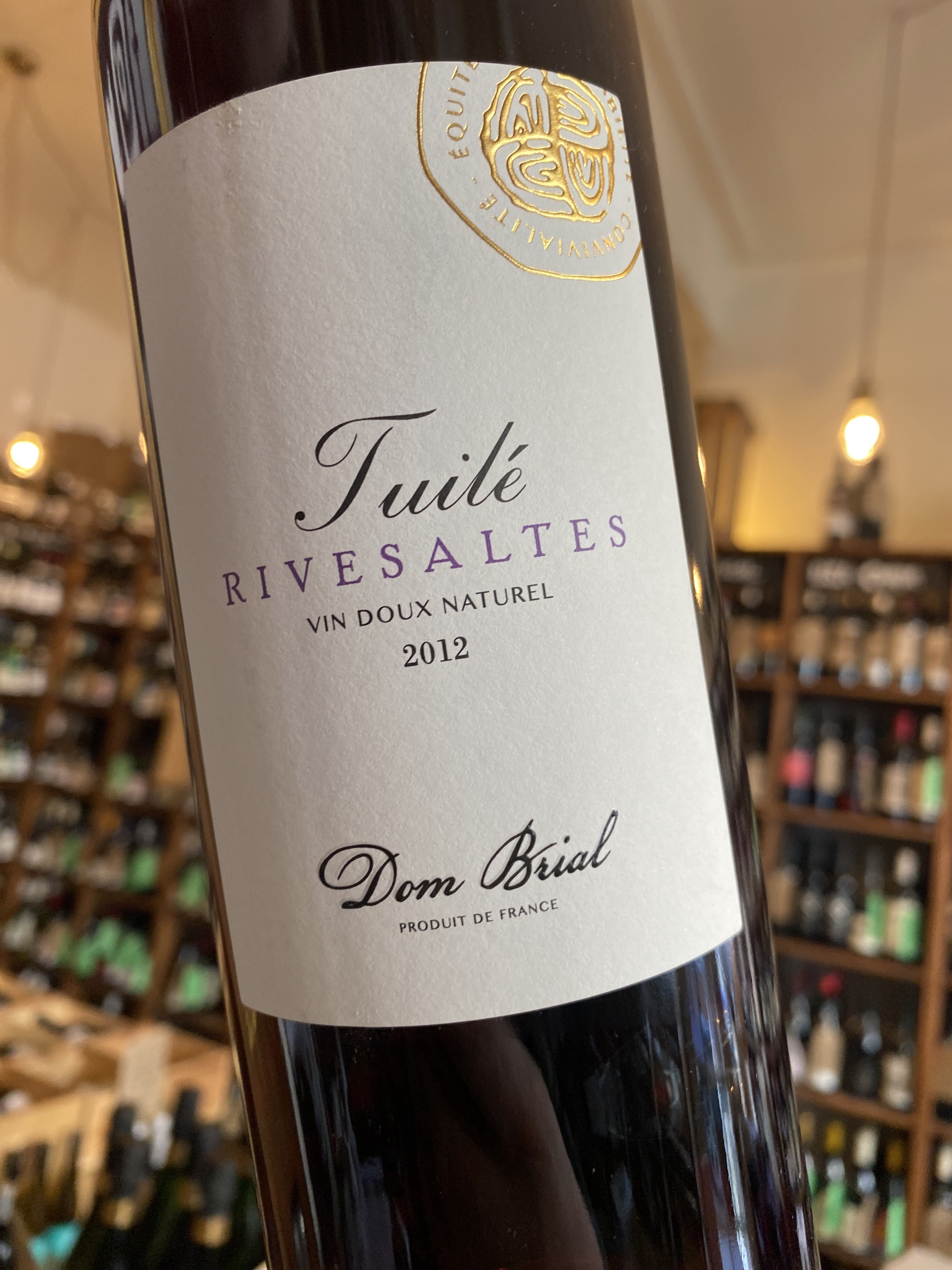 Dom Brial Tuile Rivesaltes 2012 75cl