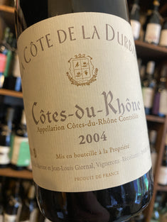 La Cote de la Durbane Cotes du Rhone 2004 75cl