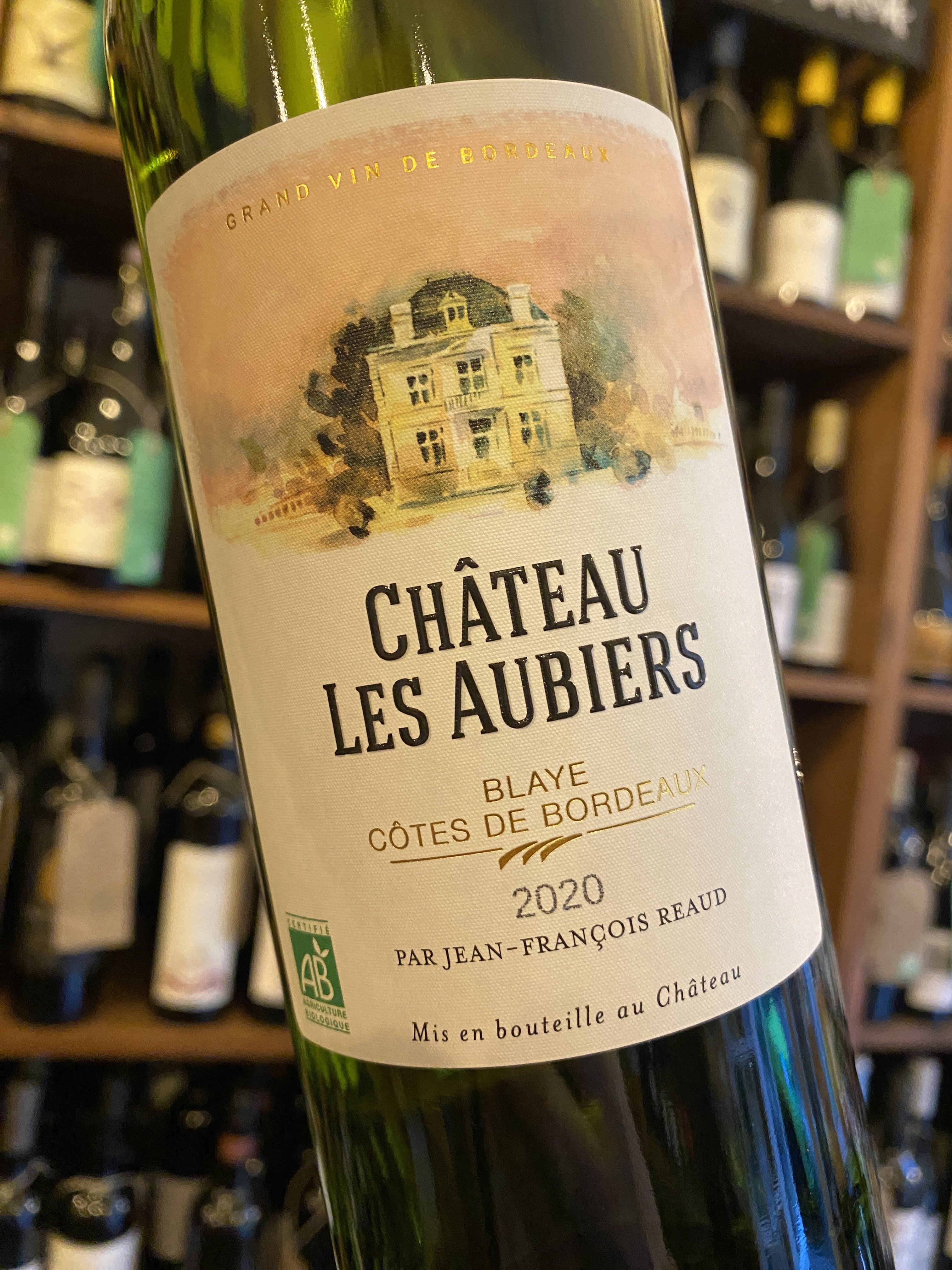 Chateau Les Aubiers Blanc 2020 75cl