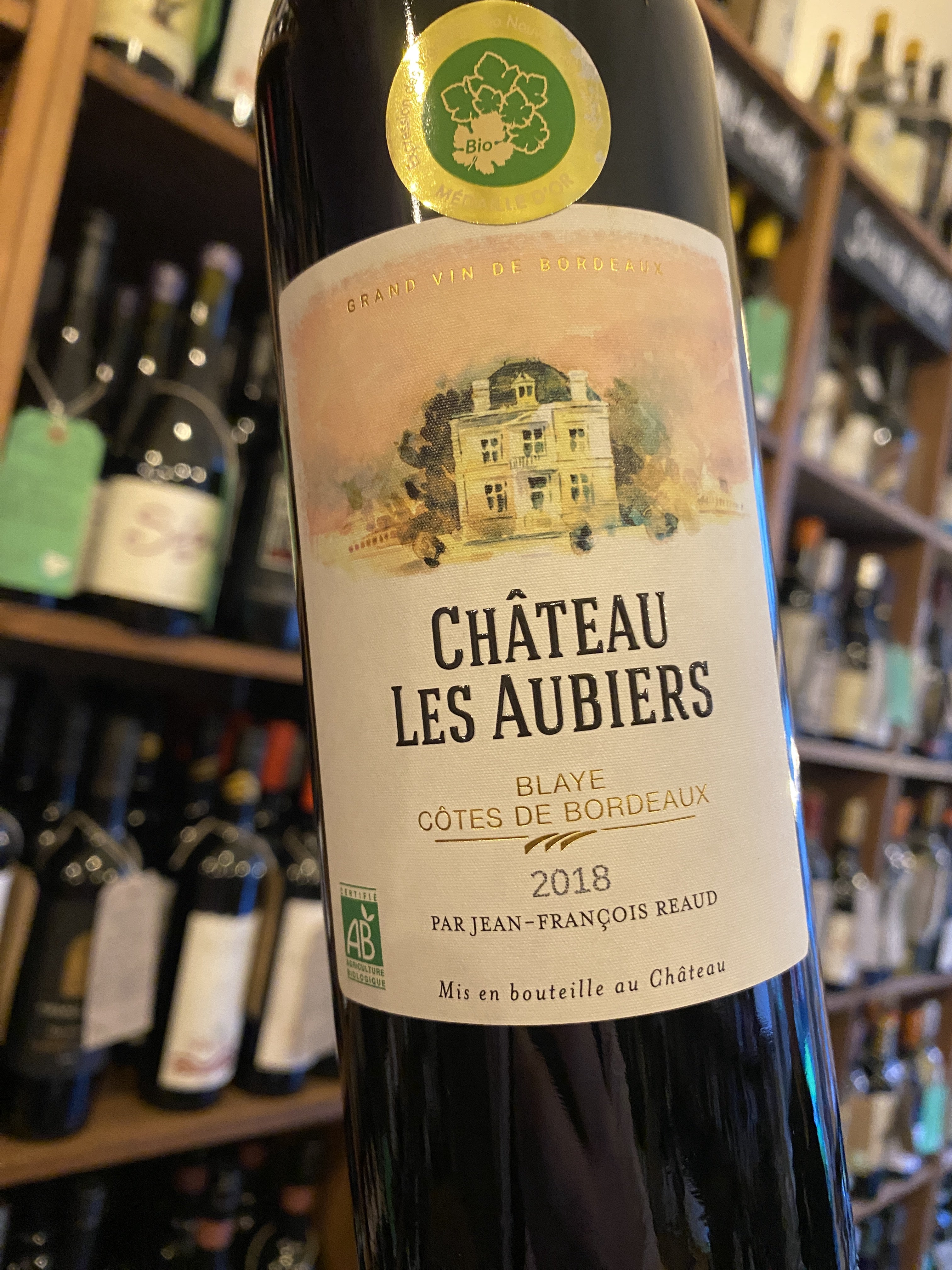 Chateau Les Aubiers Rouge 2018 75cl